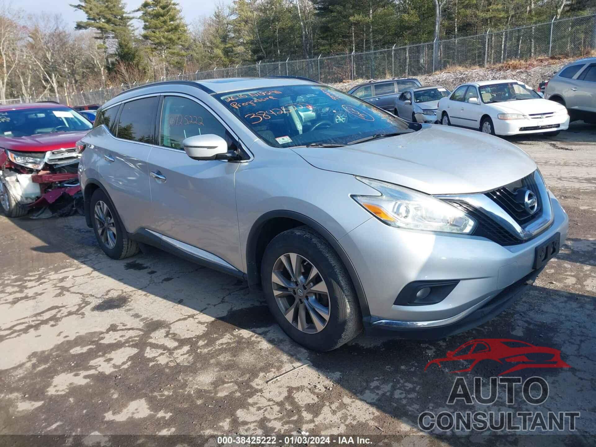 NISSAN MURANO 2016 - 5N1AZ2MH8GN160285