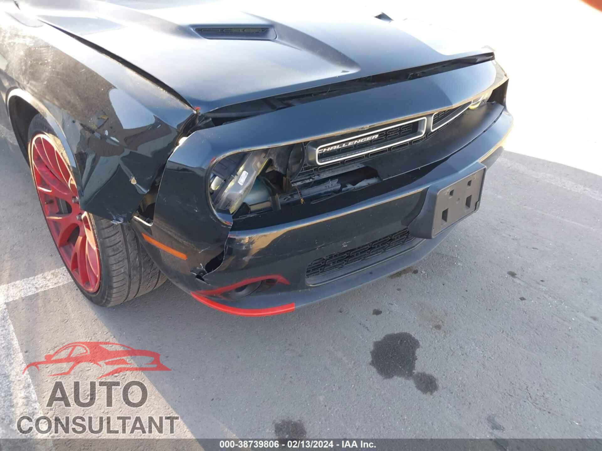 DODGE CHALLENGER 2016 - 2C3CDZAG8GH275076