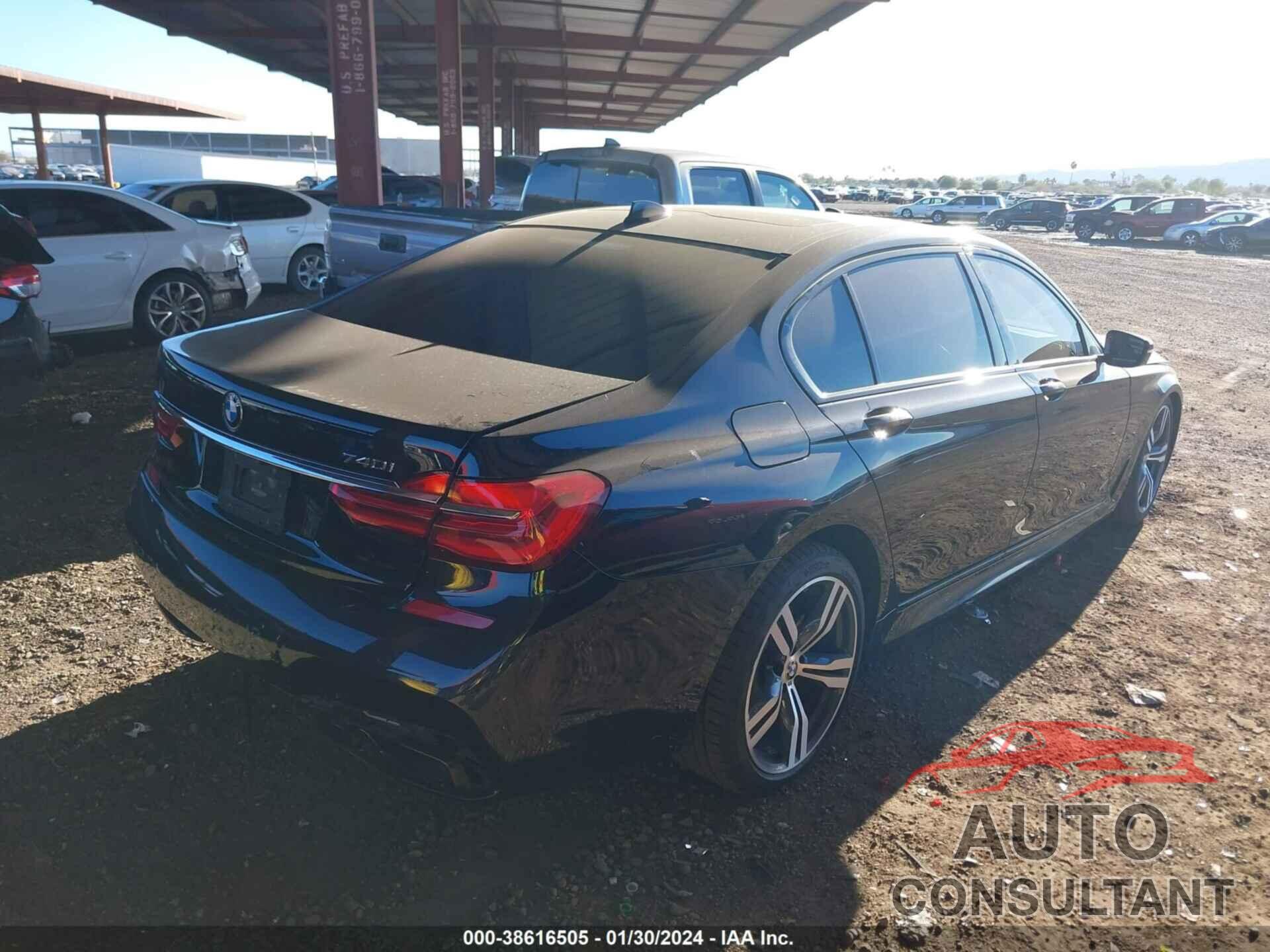 BMW 740I 2019 - WBA7E2C53KB218571