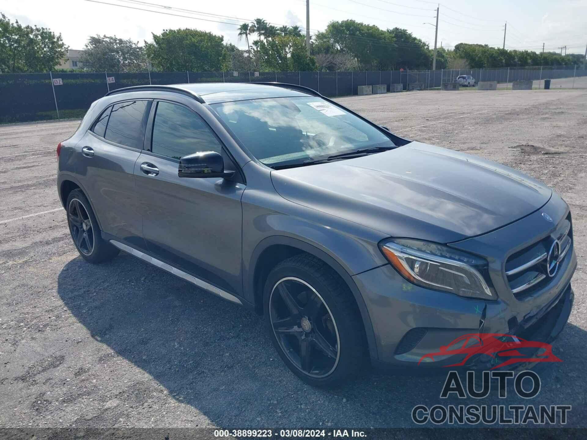 MERCEDES-BENZ GLA 250 2017 - WDCTG4EB5HJ287068