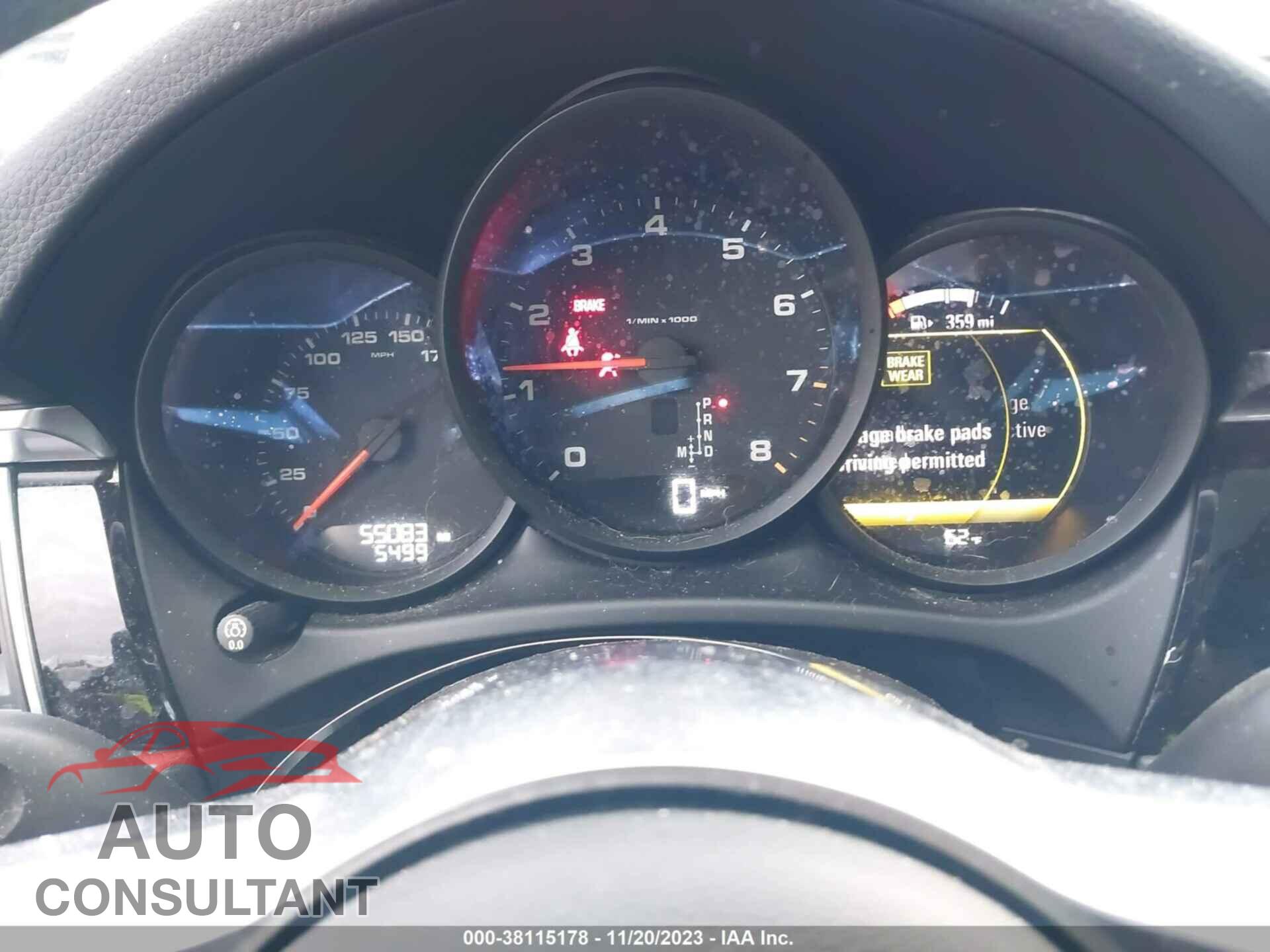 PORSCHE MACAN 2017 - WP1AA2A52HLB80467