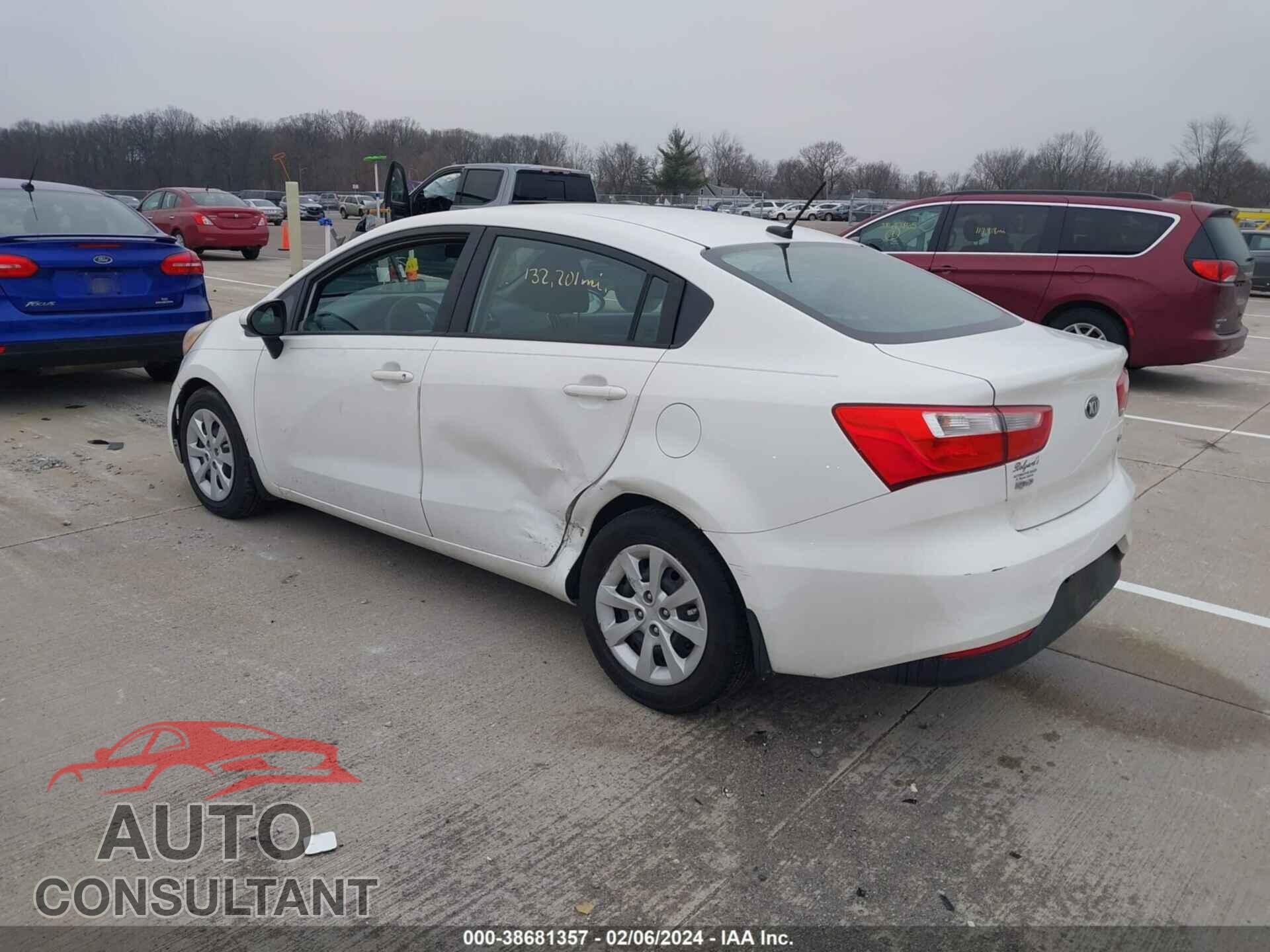 KIA RIO 2016 - KNADM4A3XG6641568