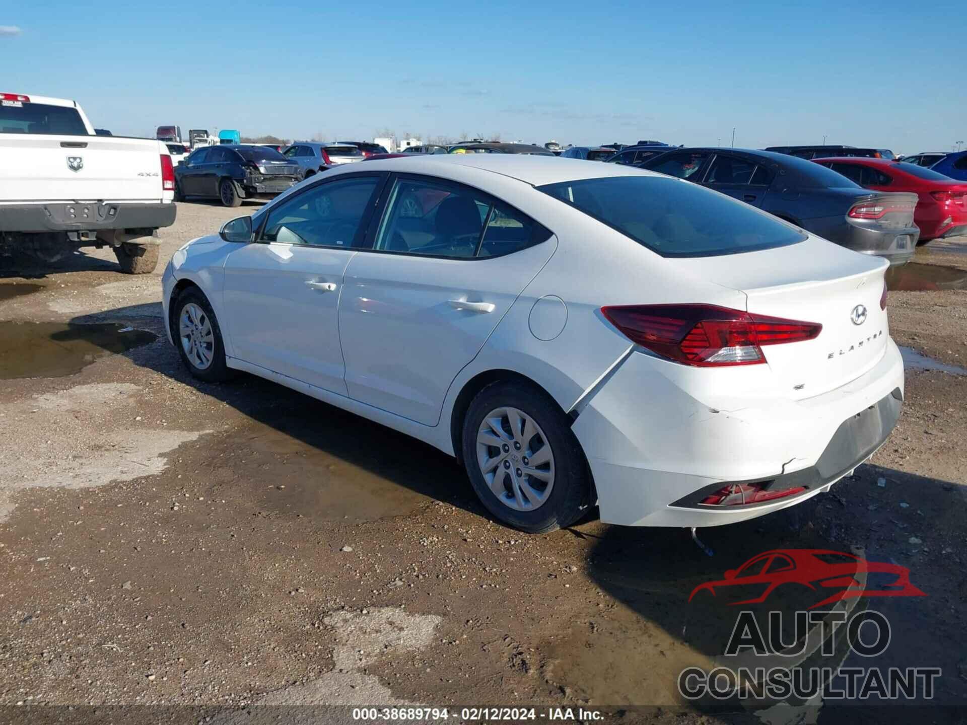 HYUNDAI ELANTRA 2020 - 5NPD74LFXLH602917