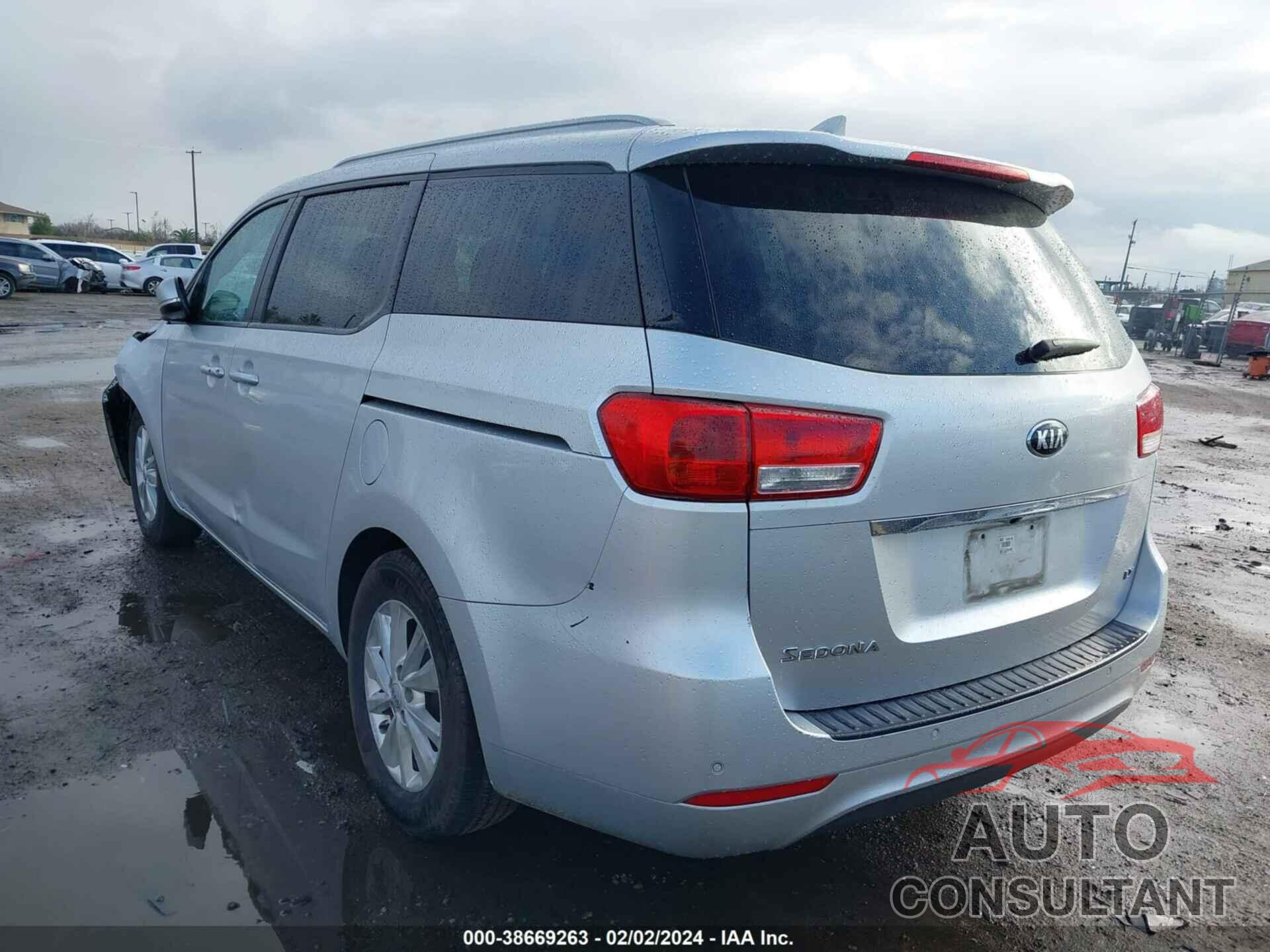 KIA SEDONA 2017 - KNDMB5C18H6254206