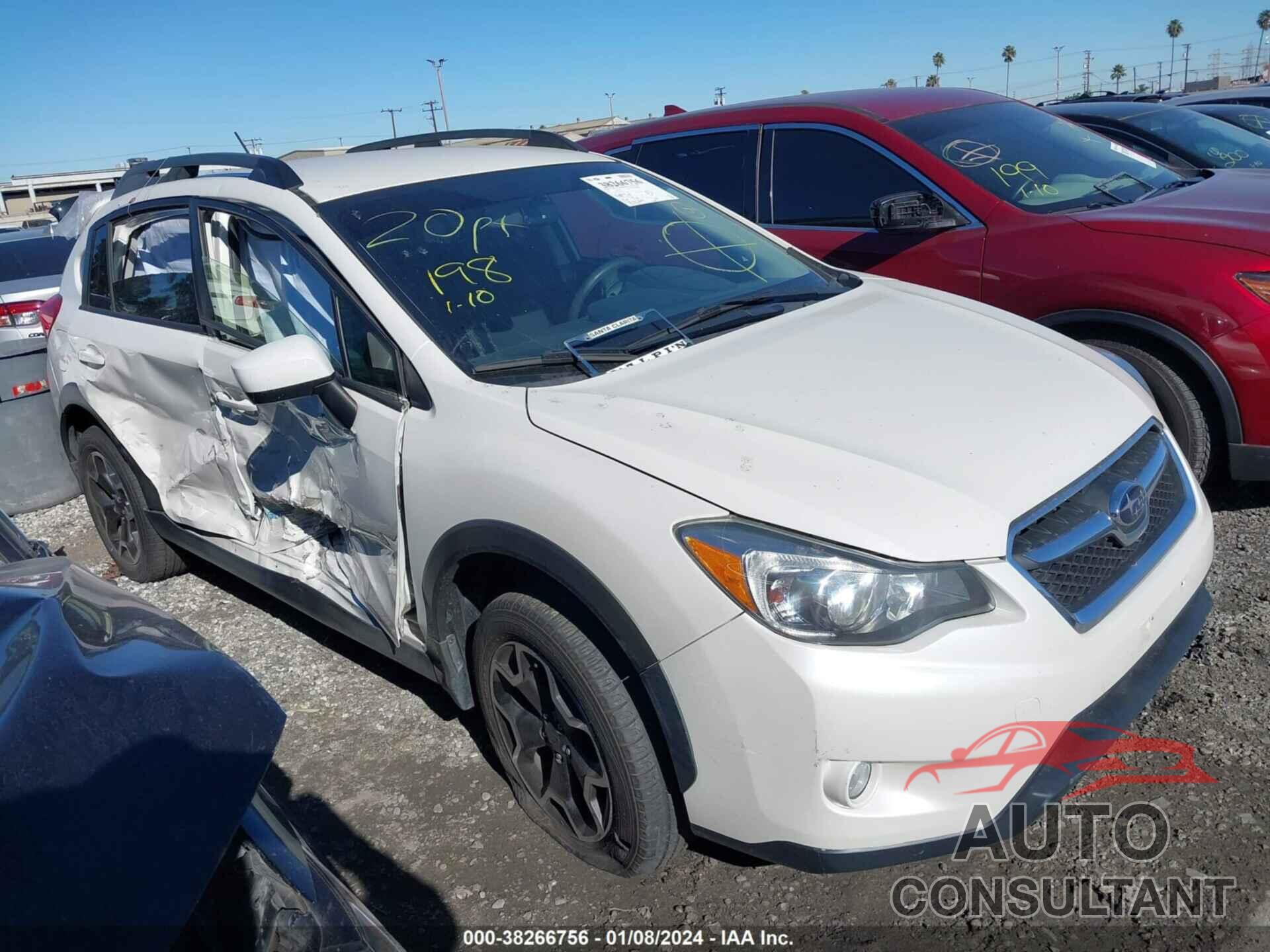 SUBARU XV CROSSTREK 2015 - JF2GPACC1F8236531