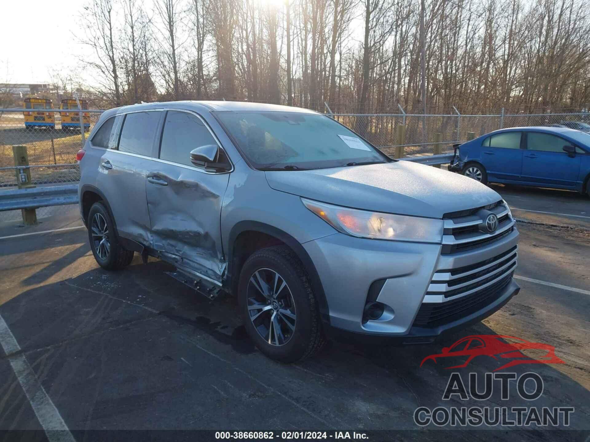 TOYOTA HIGHLANDER 2019 - 5TDZZRFH6KS363935