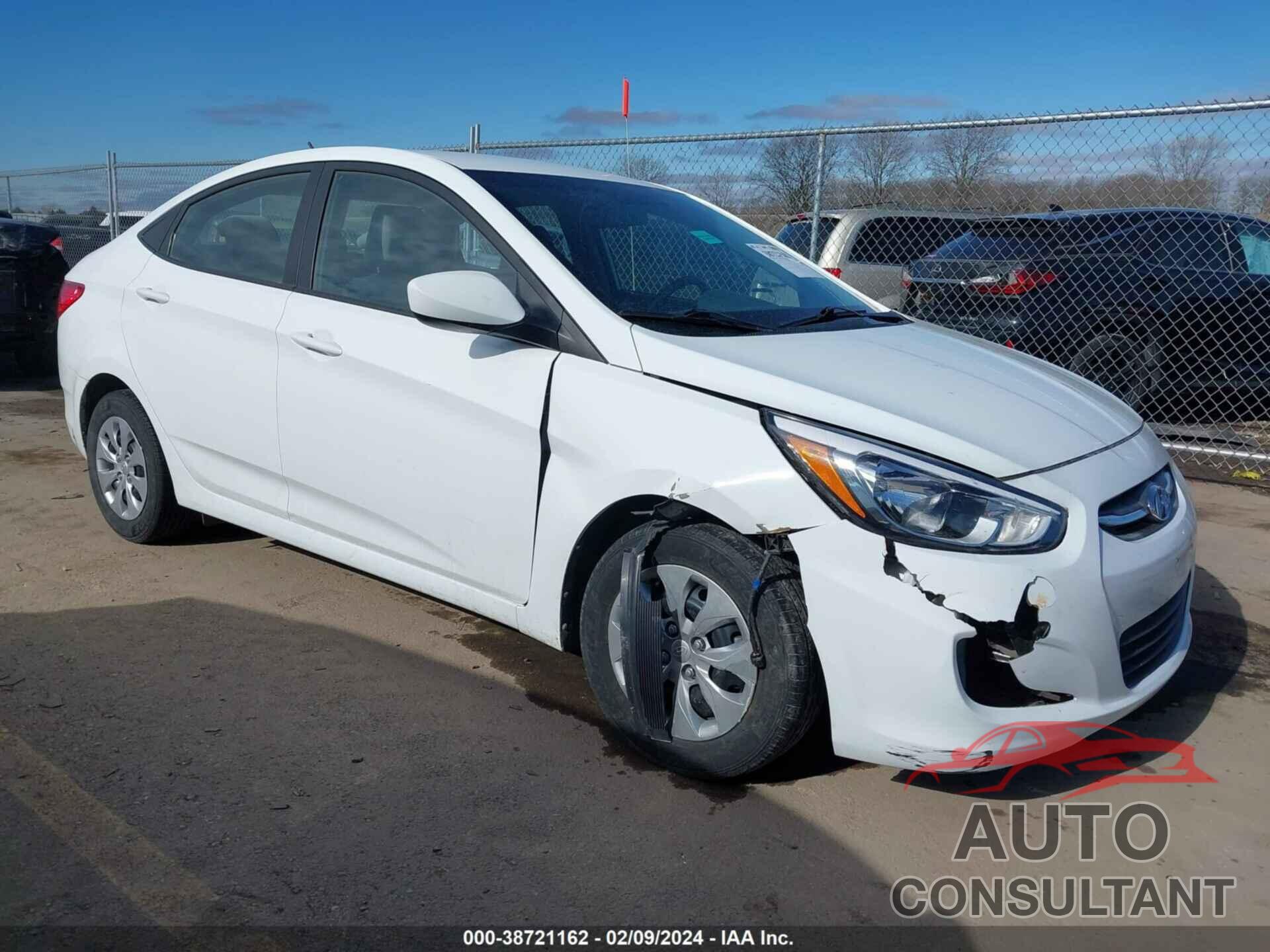 HYUNDAI ACCENT 2017 - KMHCT4AE2HU321379