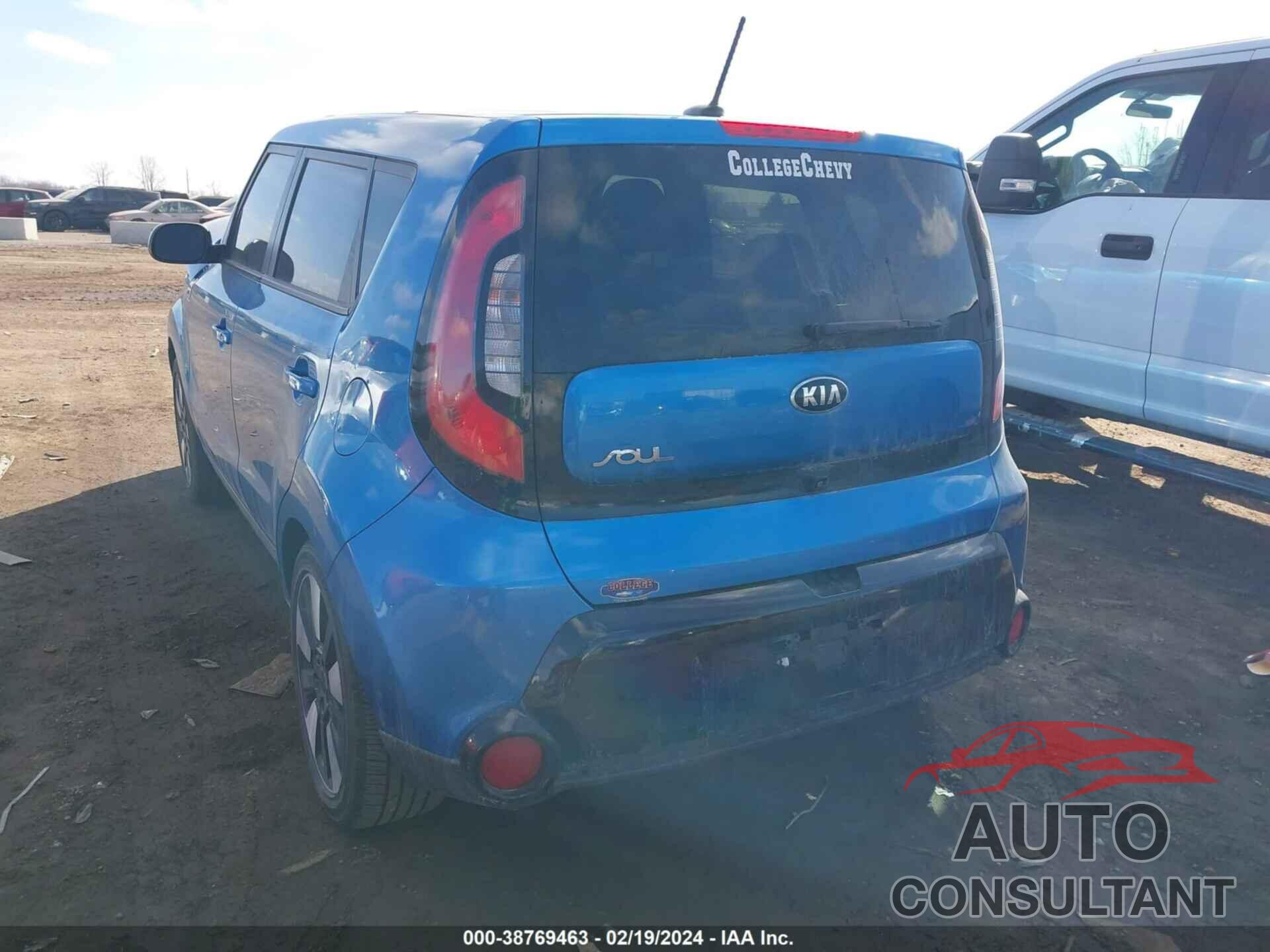 KIA SOUL 2016 - KNDJP3A52G7331059