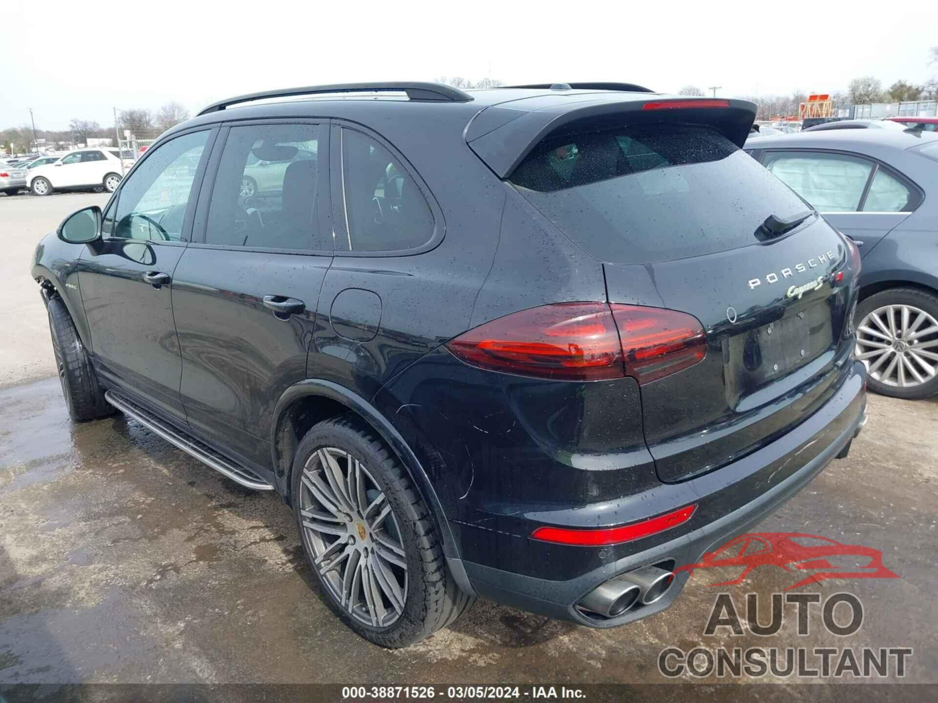 PORSCHE CAYENNE E-HYBRID 2017 - WP1AE2A25HLA71446