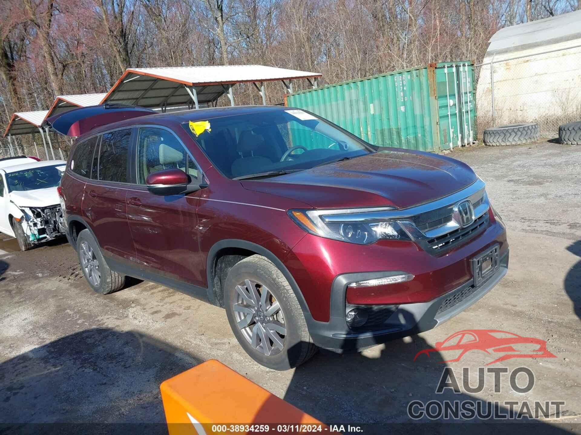 HONDA PILOT 2019 - 5FNYF6H32KB096740