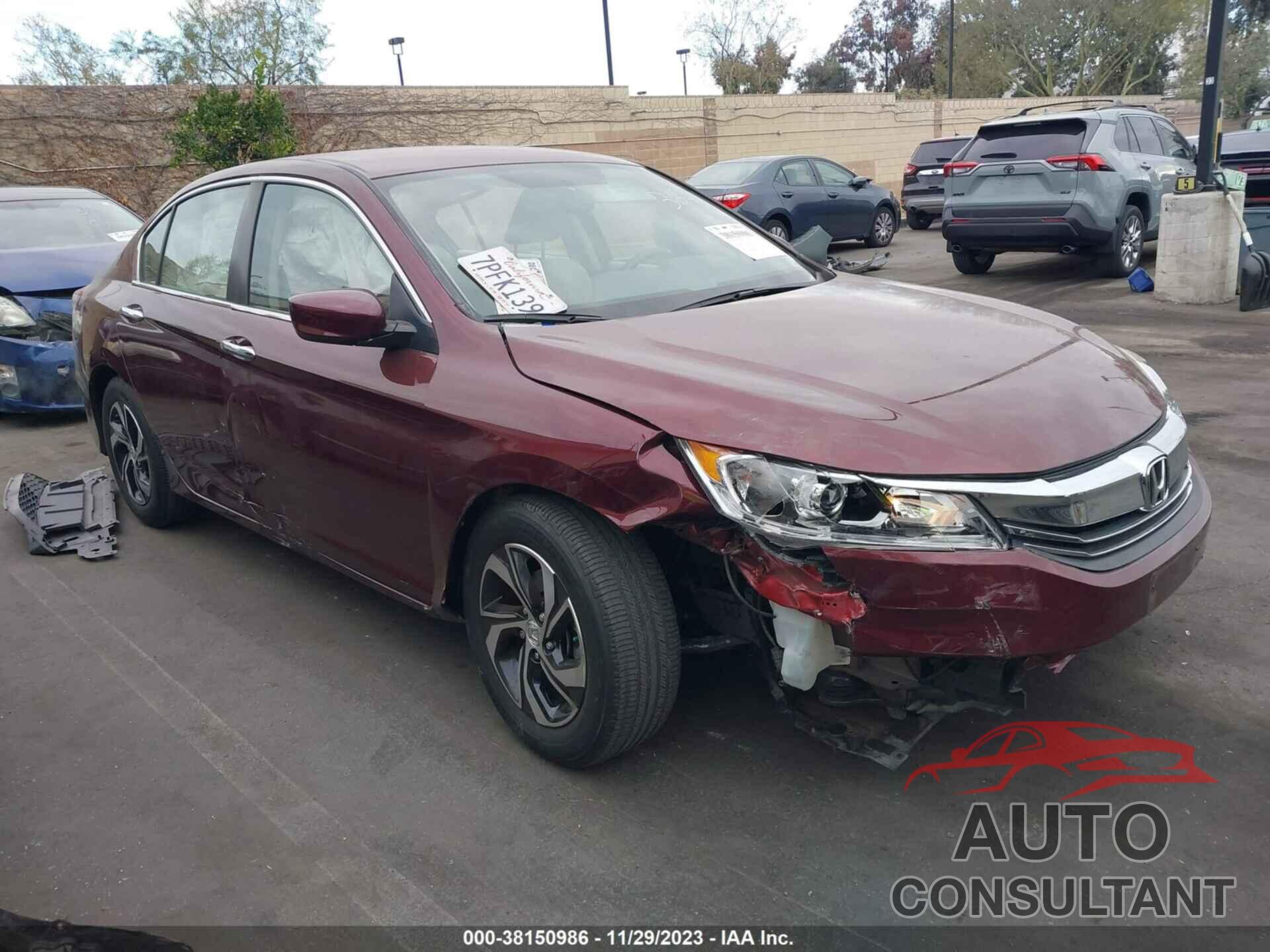 HONDA ACCORD 2016 - 1HGCR2F34GA063690