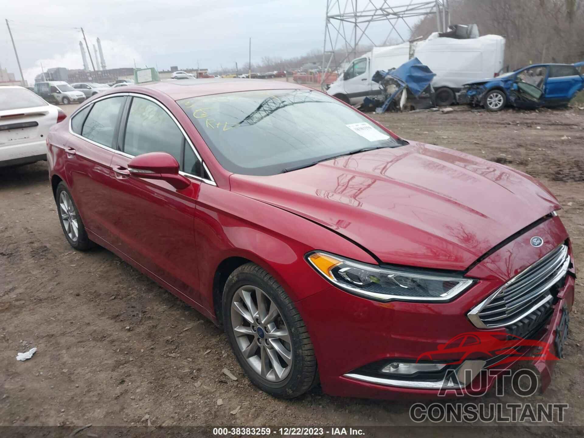 FORD FUSION 2017 - 3FA6P0HD8HR405800