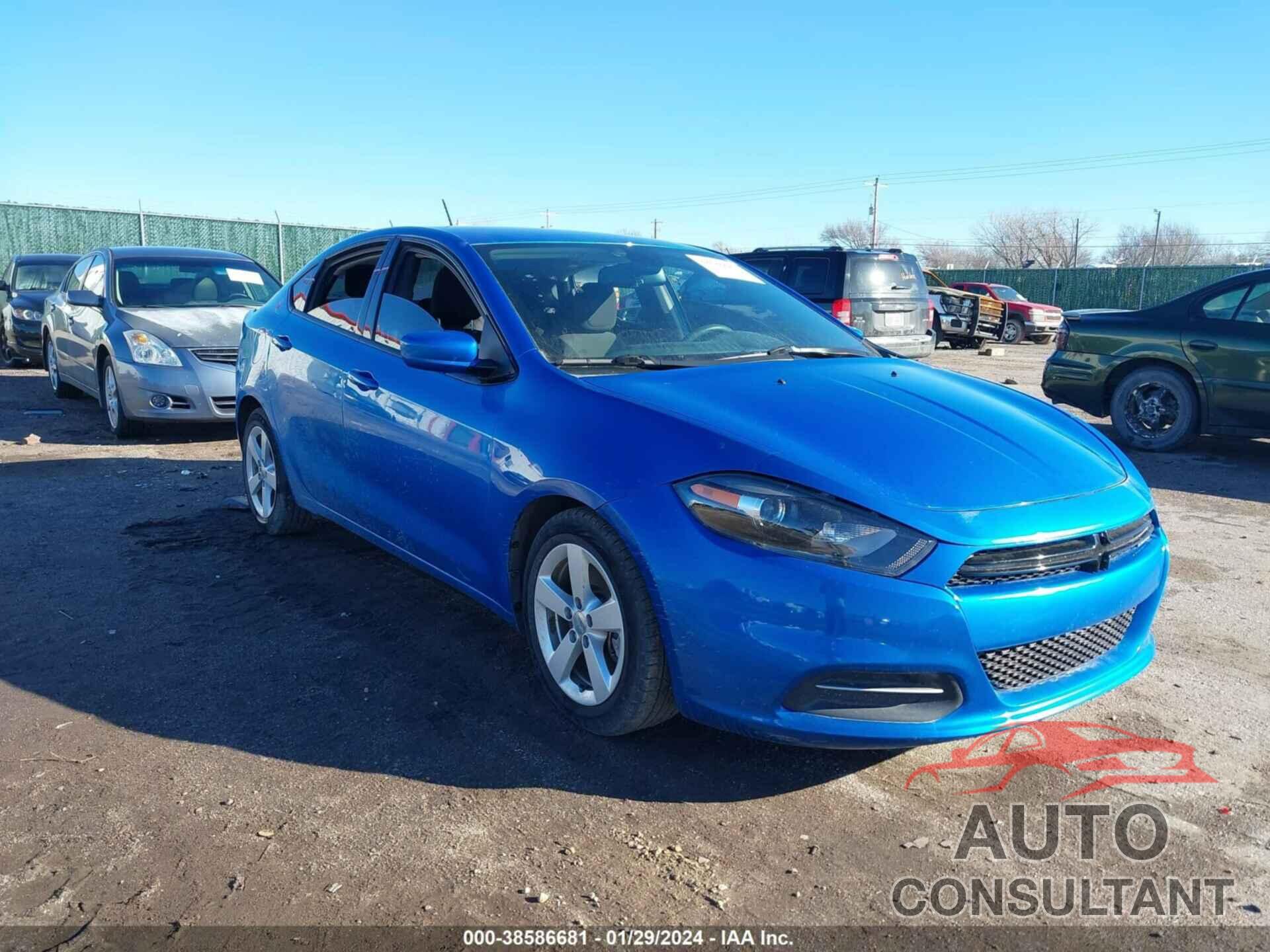 DODGE DART 2016 - 1C3CDFBB9GD701758