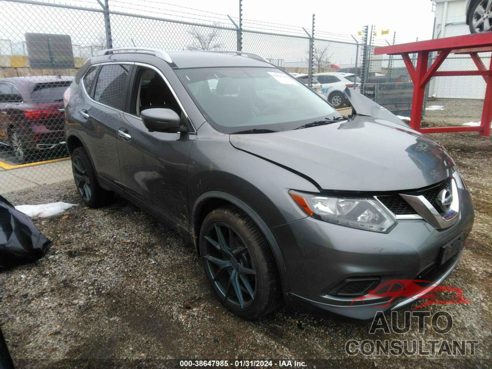 NISSAN ROGUE 2016 - JN8AT2MV3GW145638