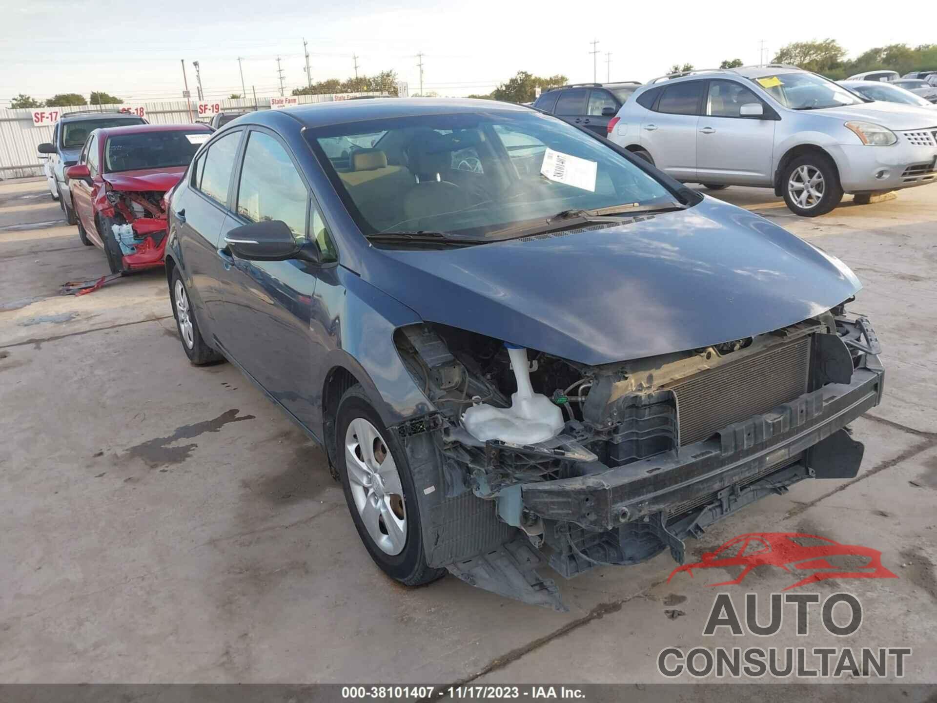 KIA FORTE 2015 - KNAFX4A68F5306016