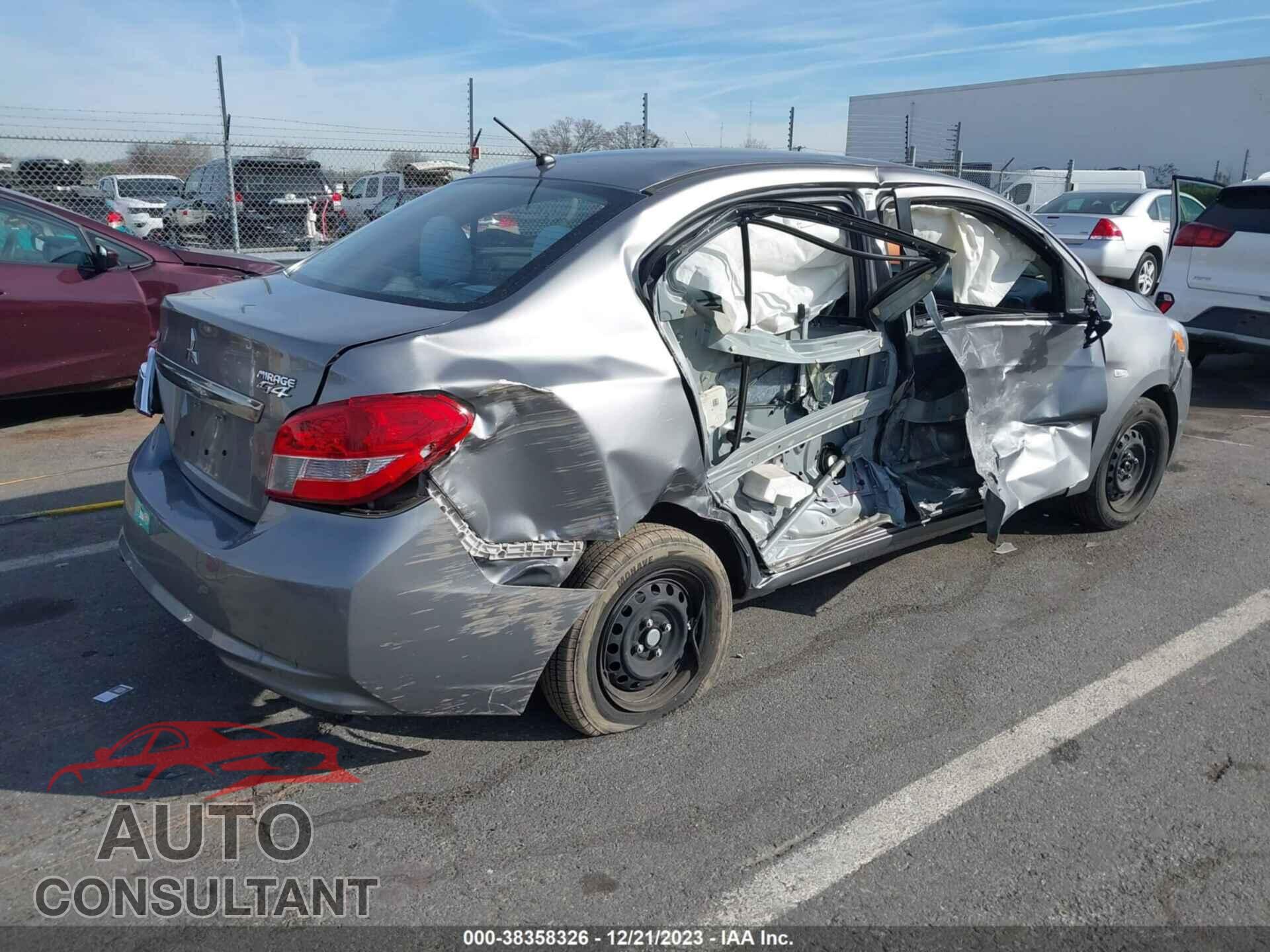 MITSUBISHI MIRAGE 2017 - ML32F3FJ0HHF16516