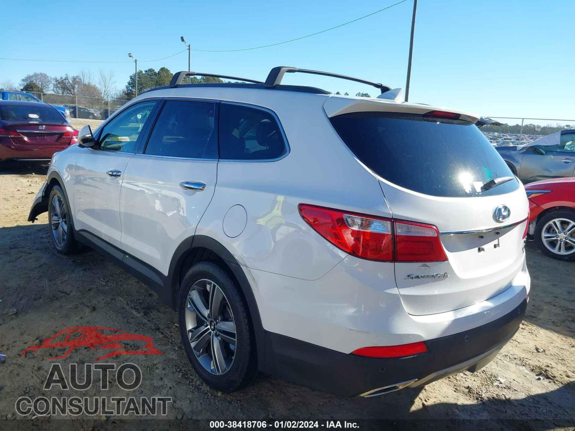 HYUNDAI SANTA FE 2016 - KM8SR4HF2GU133159