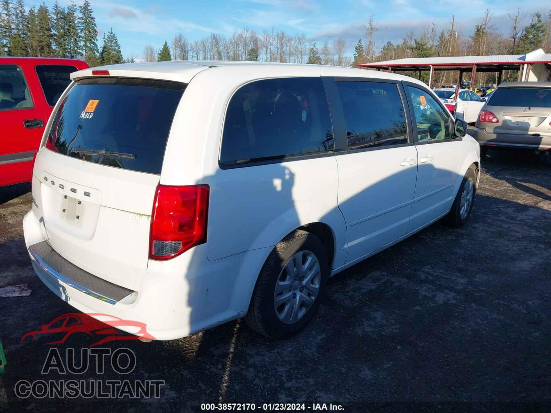 DODGE GRAND CARAVAN 2016 - 2C4RDGBG5GR398613