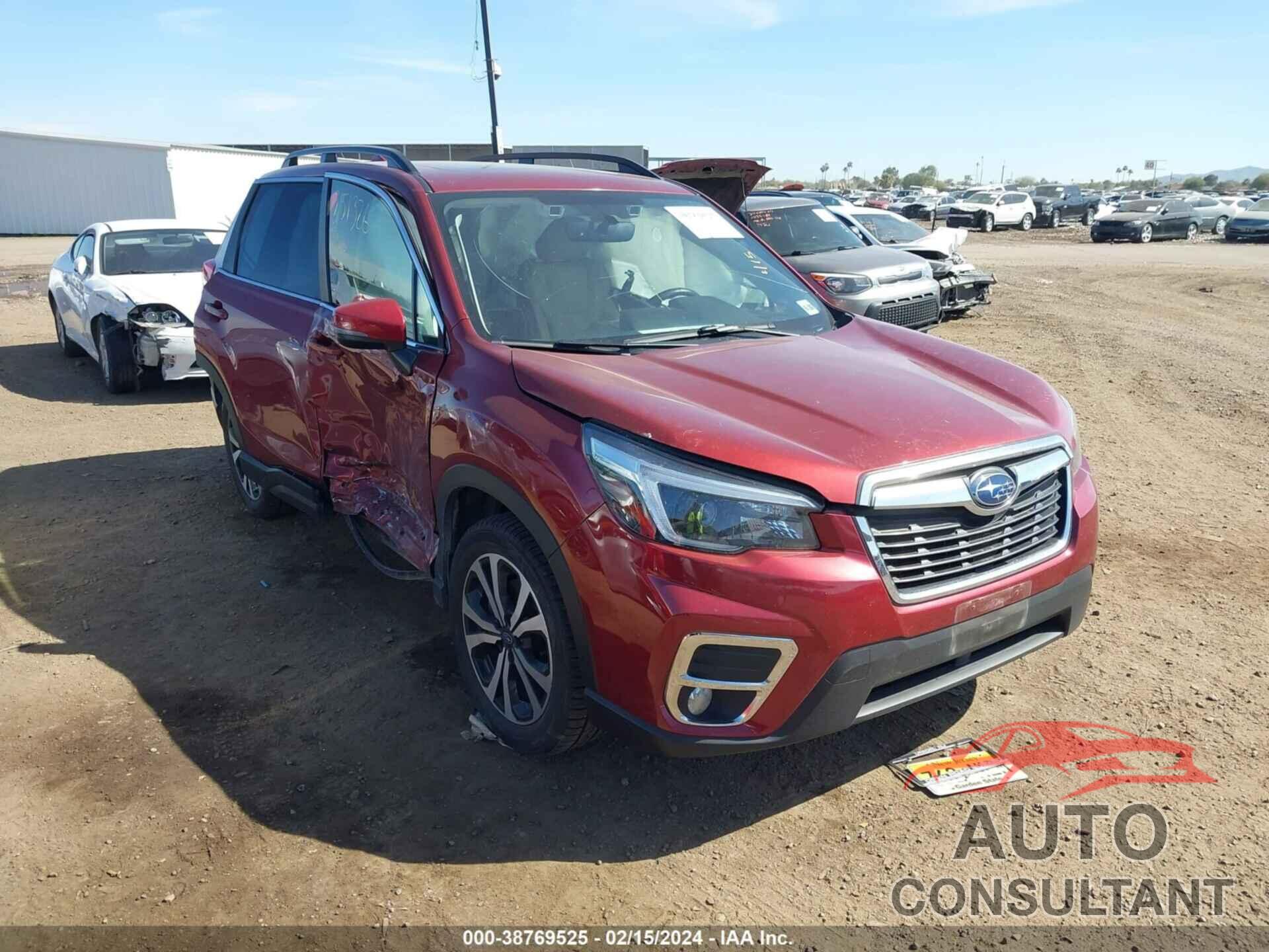 SUBARU FORESTER 2021 - JF2SKASC0MH523592