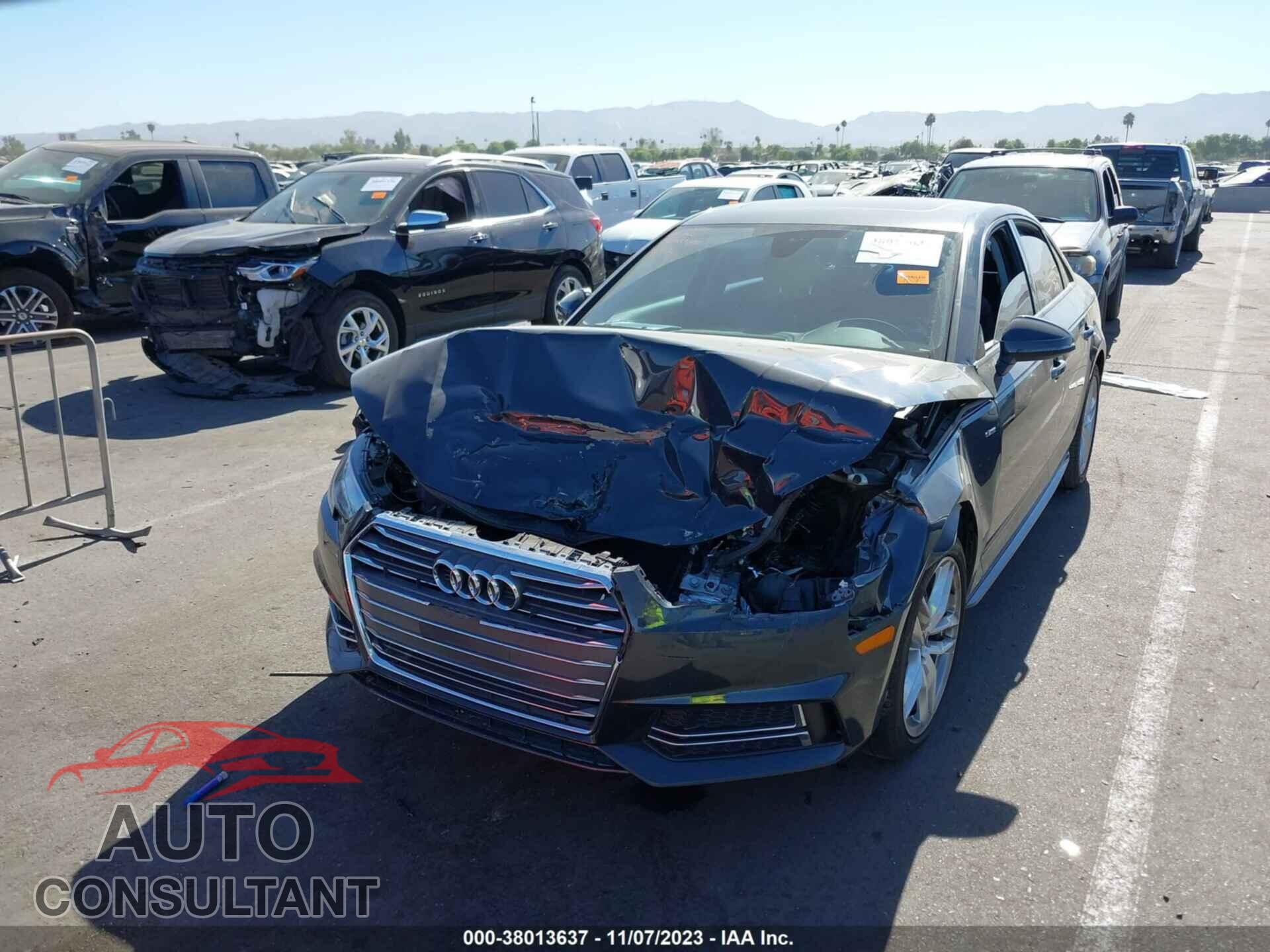 AUDI A4 2017 - WAUKMAF44HN056712