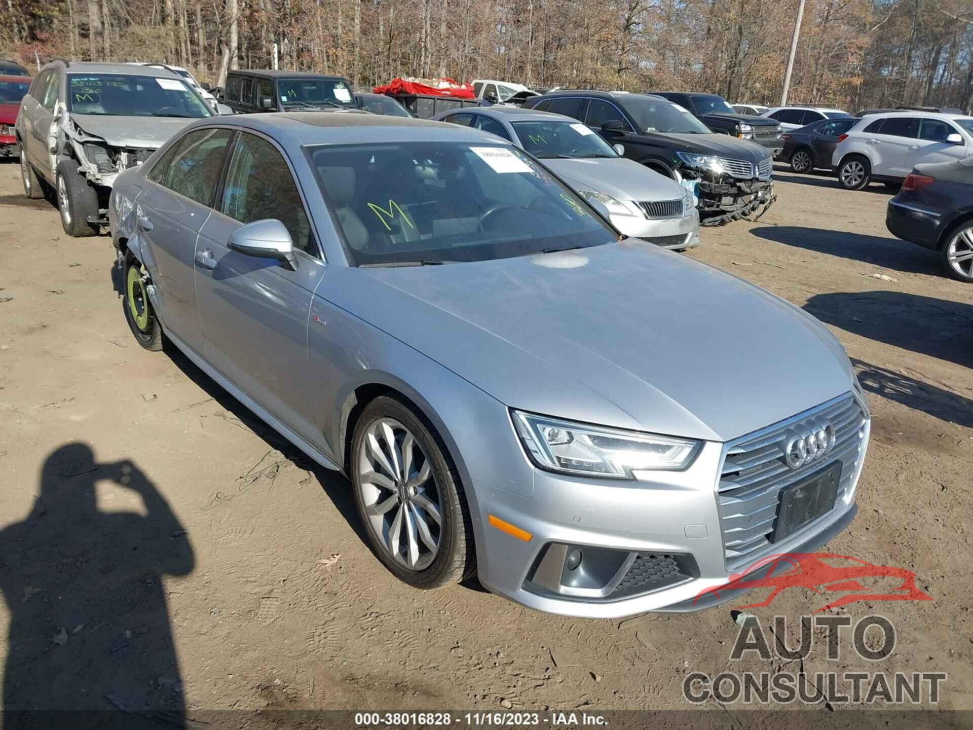 AUDI A4 2019 - WAUENAF44KN005468