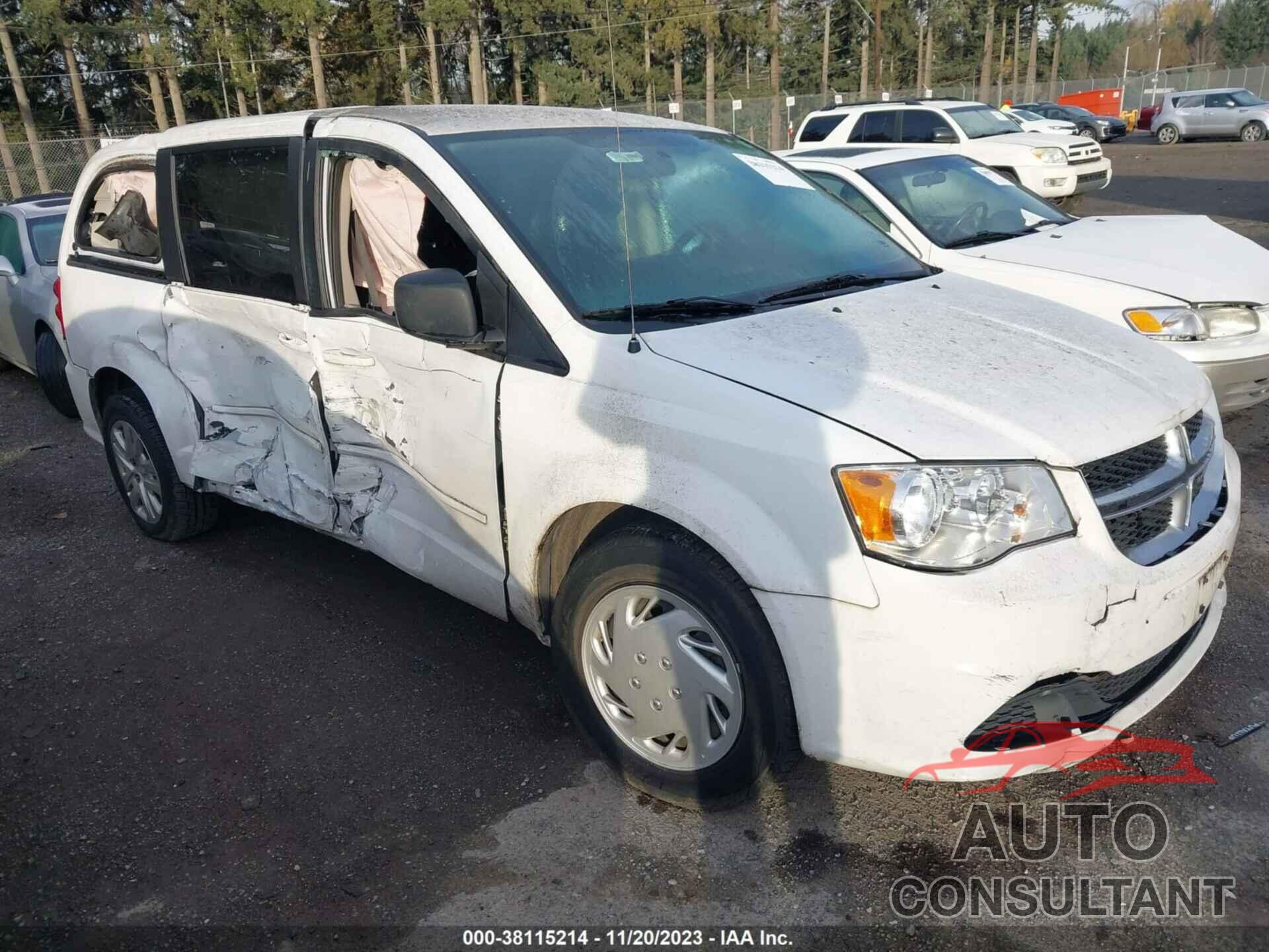 DODGE GRAND CARAVAN 2017 - 2C4RDGBG1HR835038