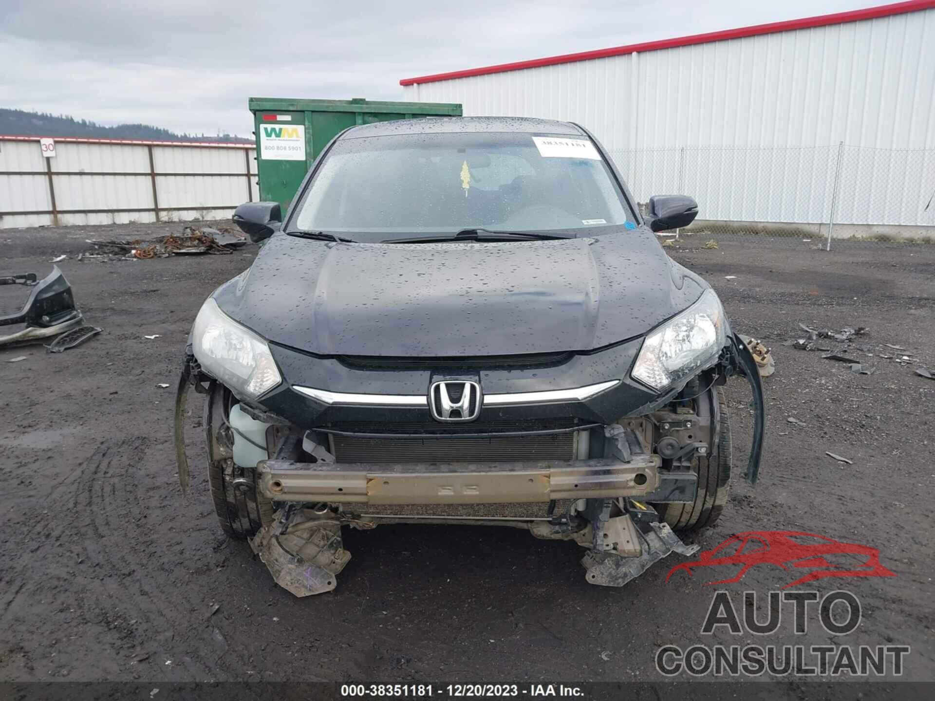 HONDA HR-V 2017 - 3CZRU6H57HM714757