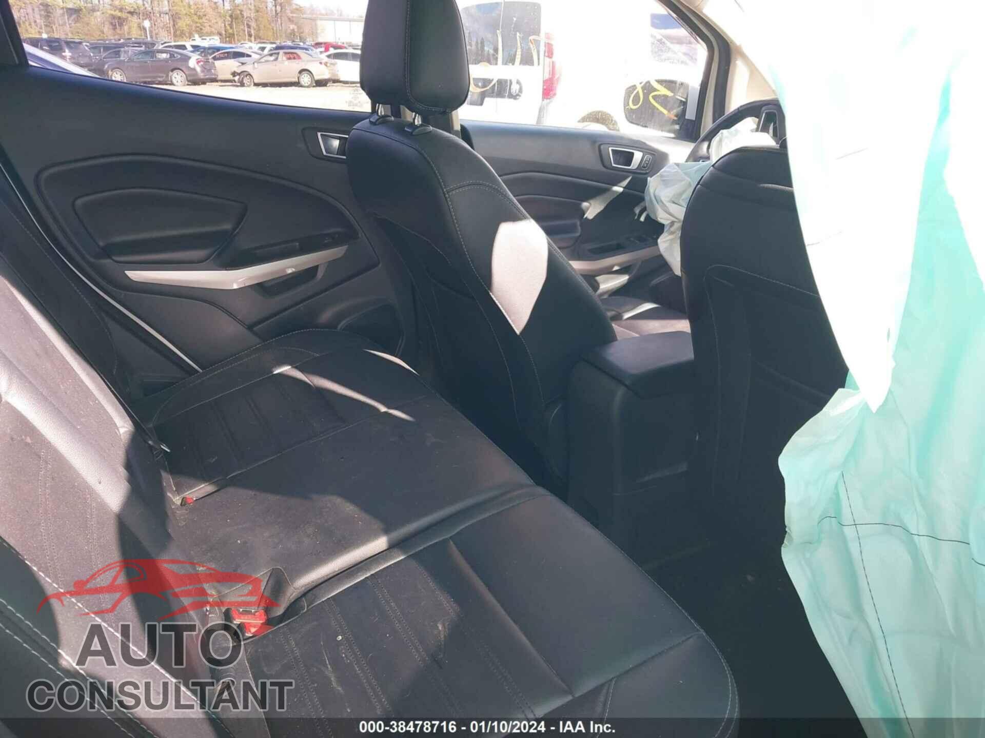 FORD ECOSPORT 2019 - MAJ6S3KL4KC252130