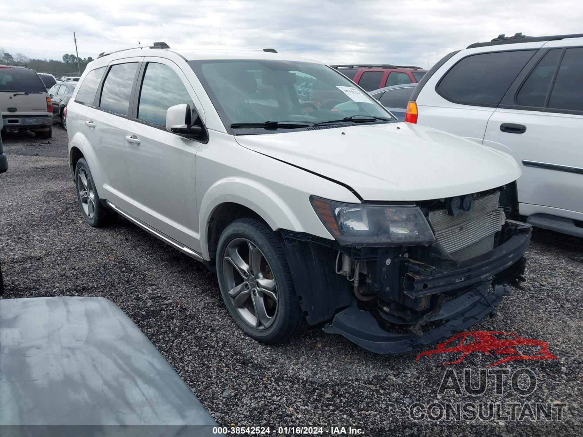 DODGE JOURNEY 2017 - 3C4PDDGG0HT541030