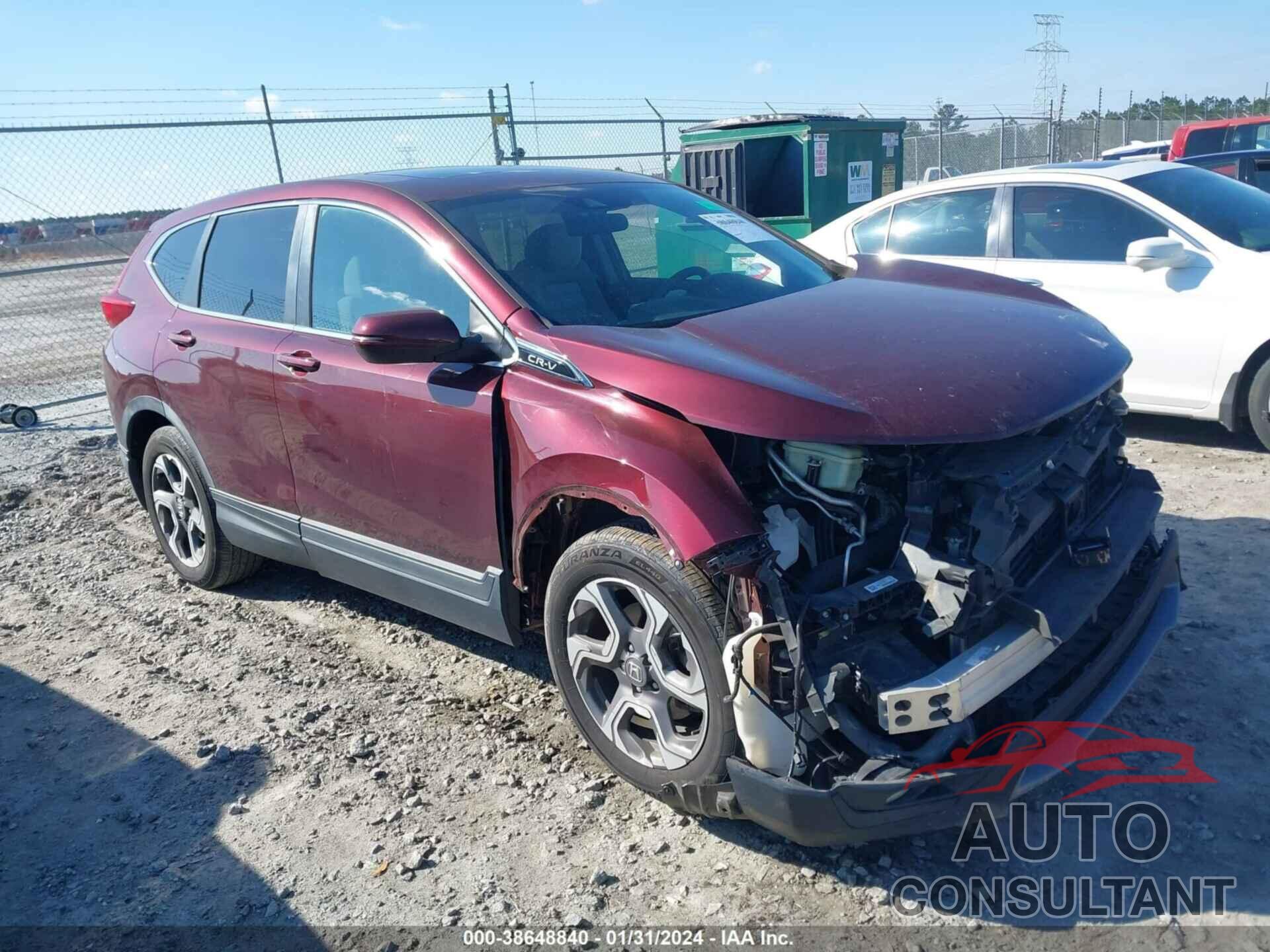 HONDA CR-V 2019 - 7FARW1H55KE004887