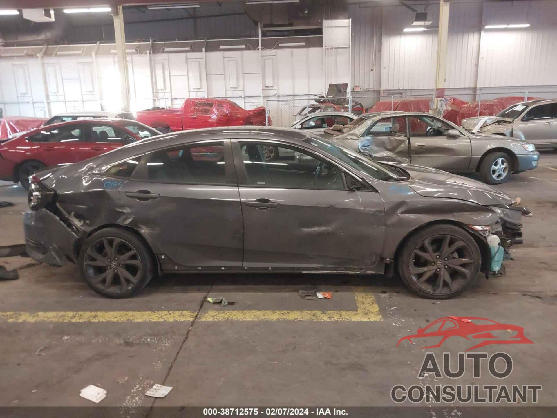 HONDA CIVIC 2019 - 19XFC2E86KE011882