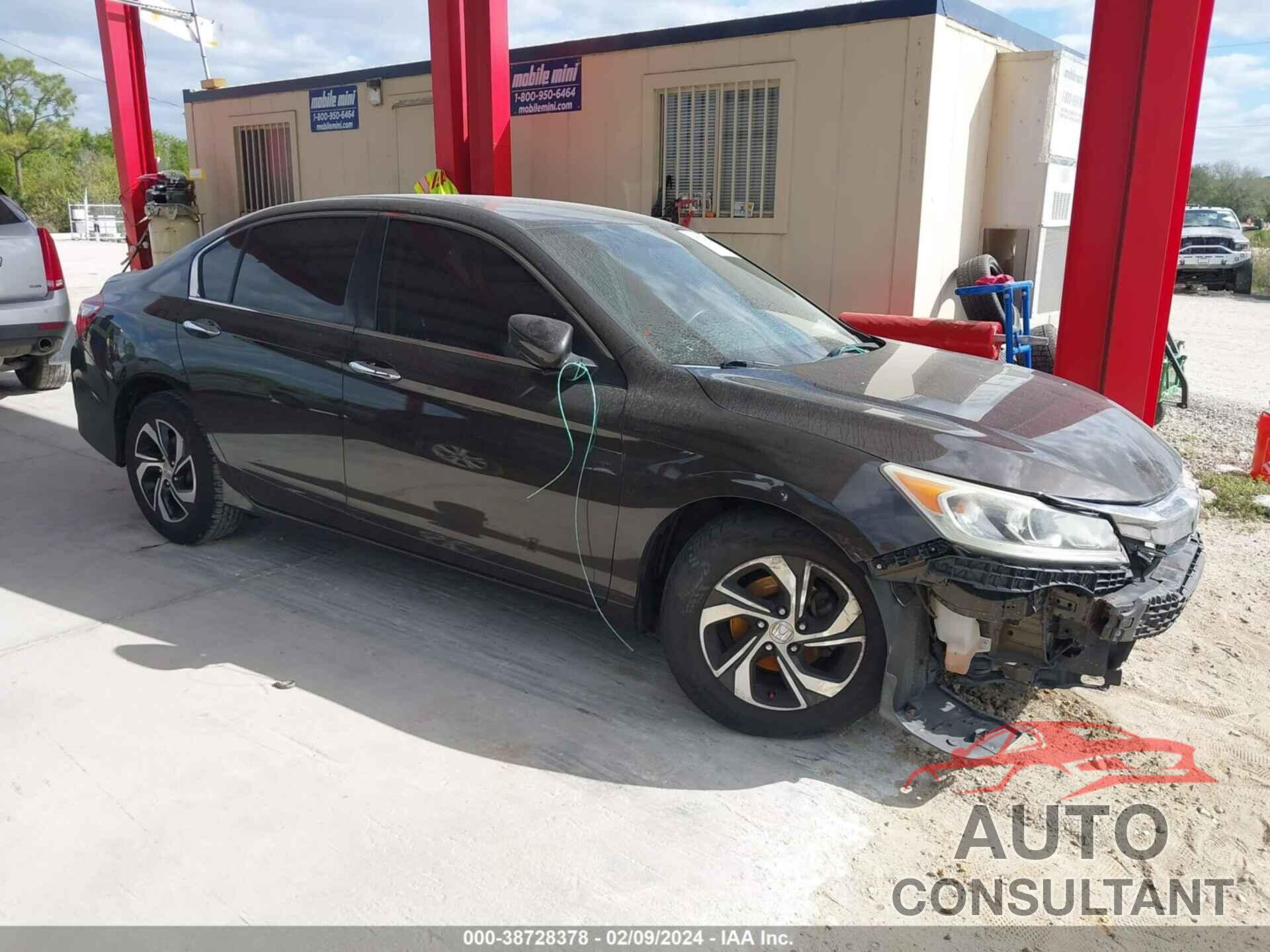 HONDA ACCORD 2016 - 1HGCR2F31GA080706