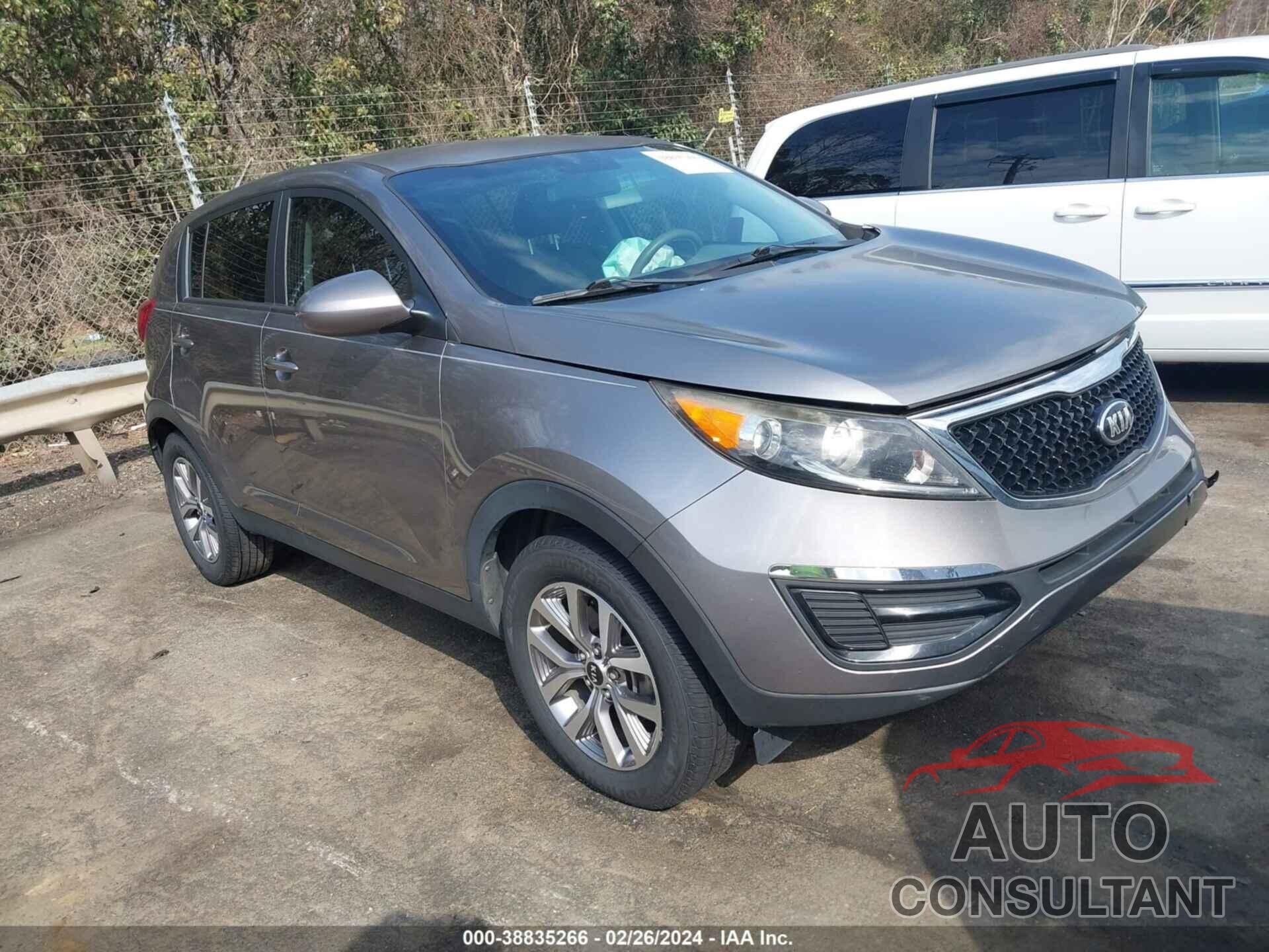 KIA SPORTAGE 2016 - KNDPB3AC6G7855869