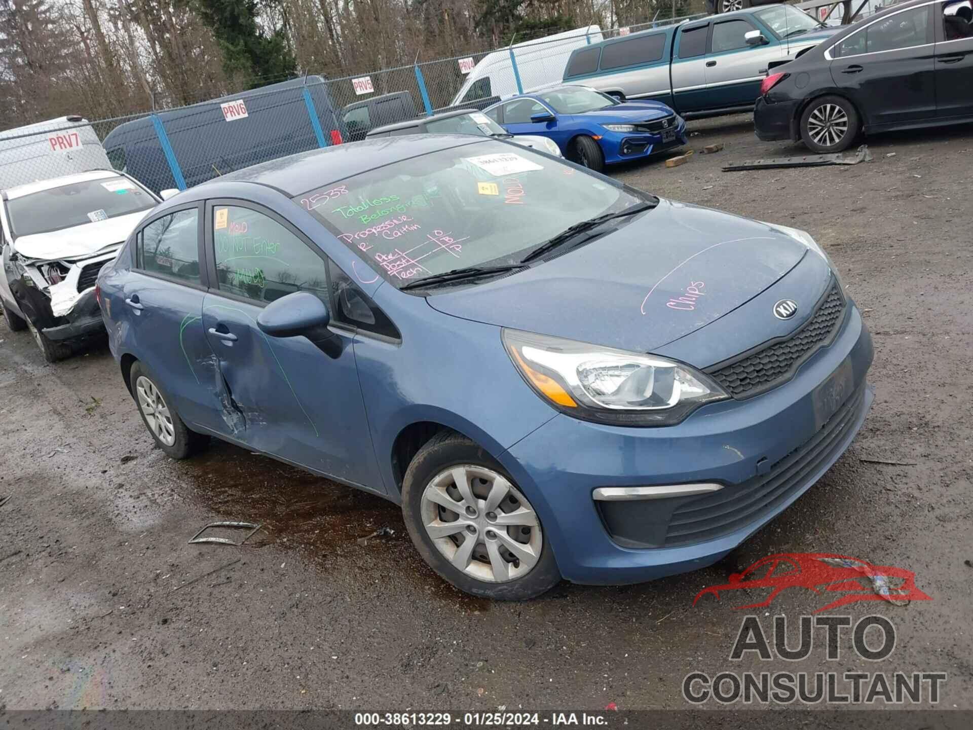 KIA RIO 2016 - KNADM4A32G6565246