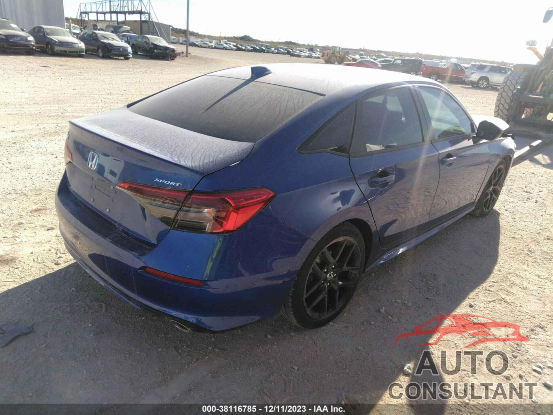 HONDA CIVIC 2023 - 2HGFE2F56PH558971