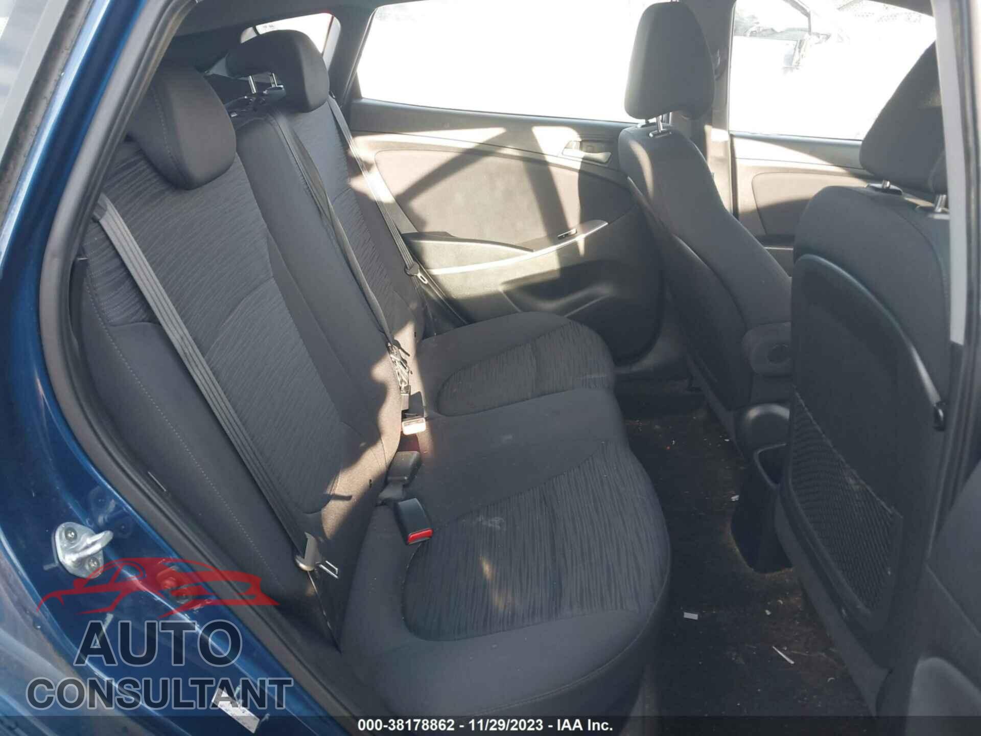 HYUNDAI ACCENT 2016 - KMHCT5AEXGU288197