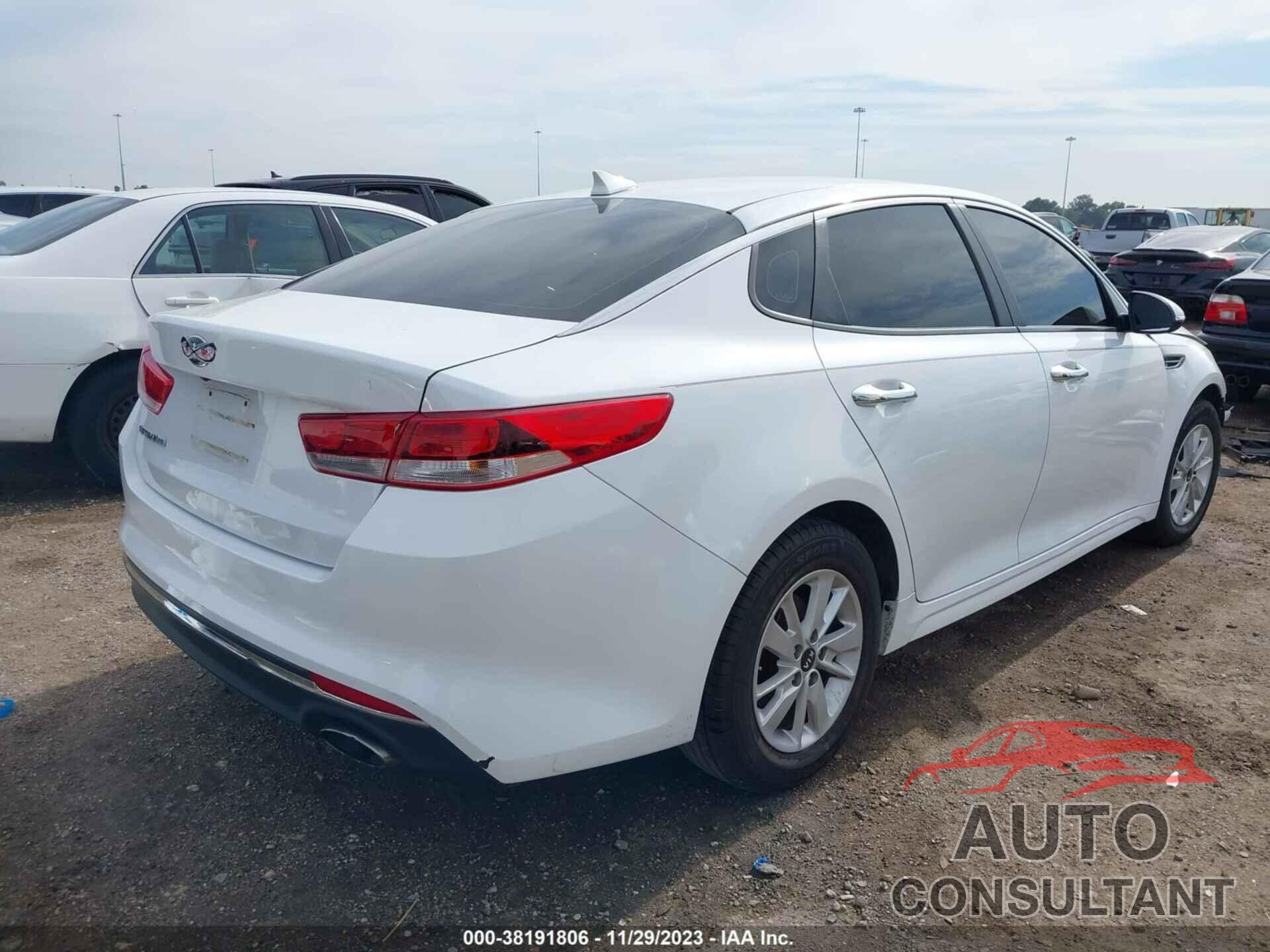 KIA OPTIMA 2016 - 5XXGT4L36GG048694