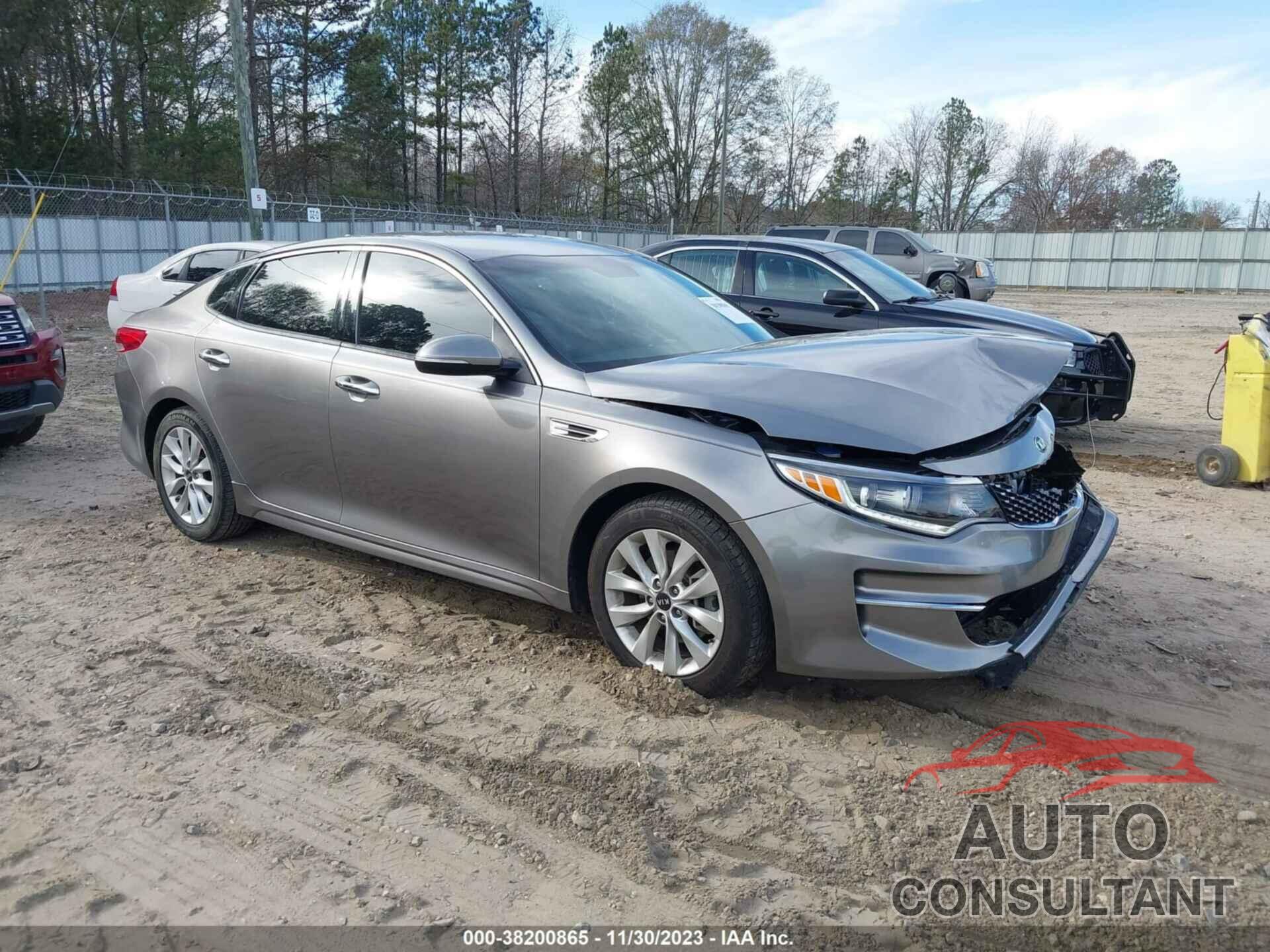 KIA OPTIMA 2018 - 5XXGU4L34JG179921