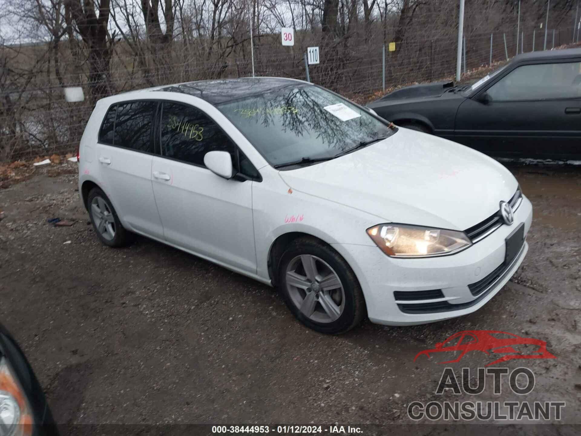 VOLKSWAGEN GOLF 2017 - 3VW217AU2HM033104