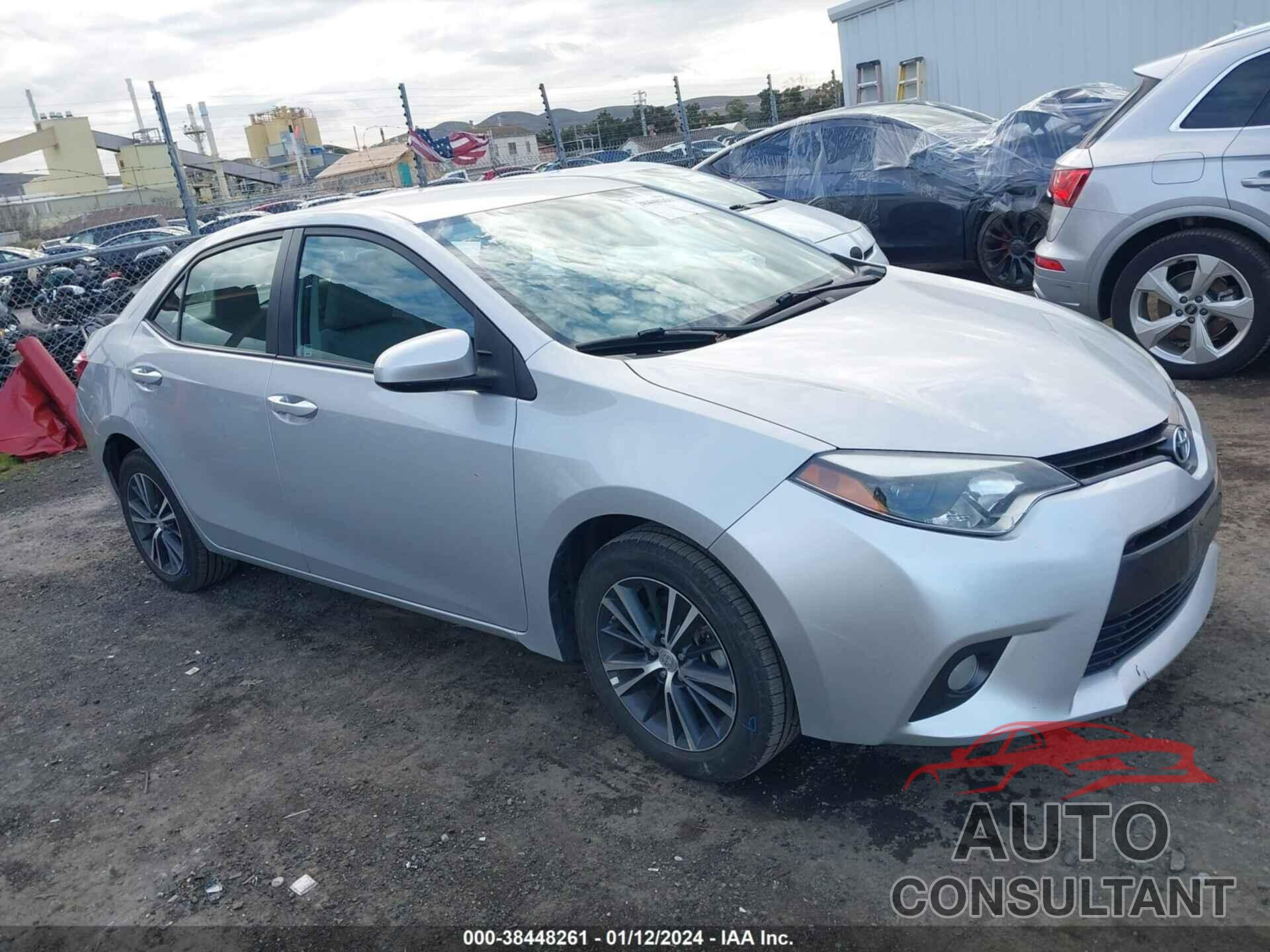 TOYOTA COROLLA 2016 - 5YFBURHE8GP531125