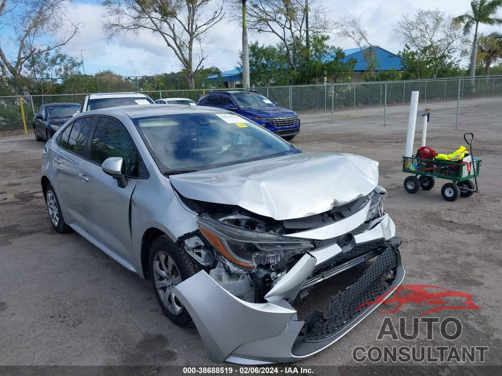 TOYOTA COROLLA 2021 - JTDEPMAE3MJ157475