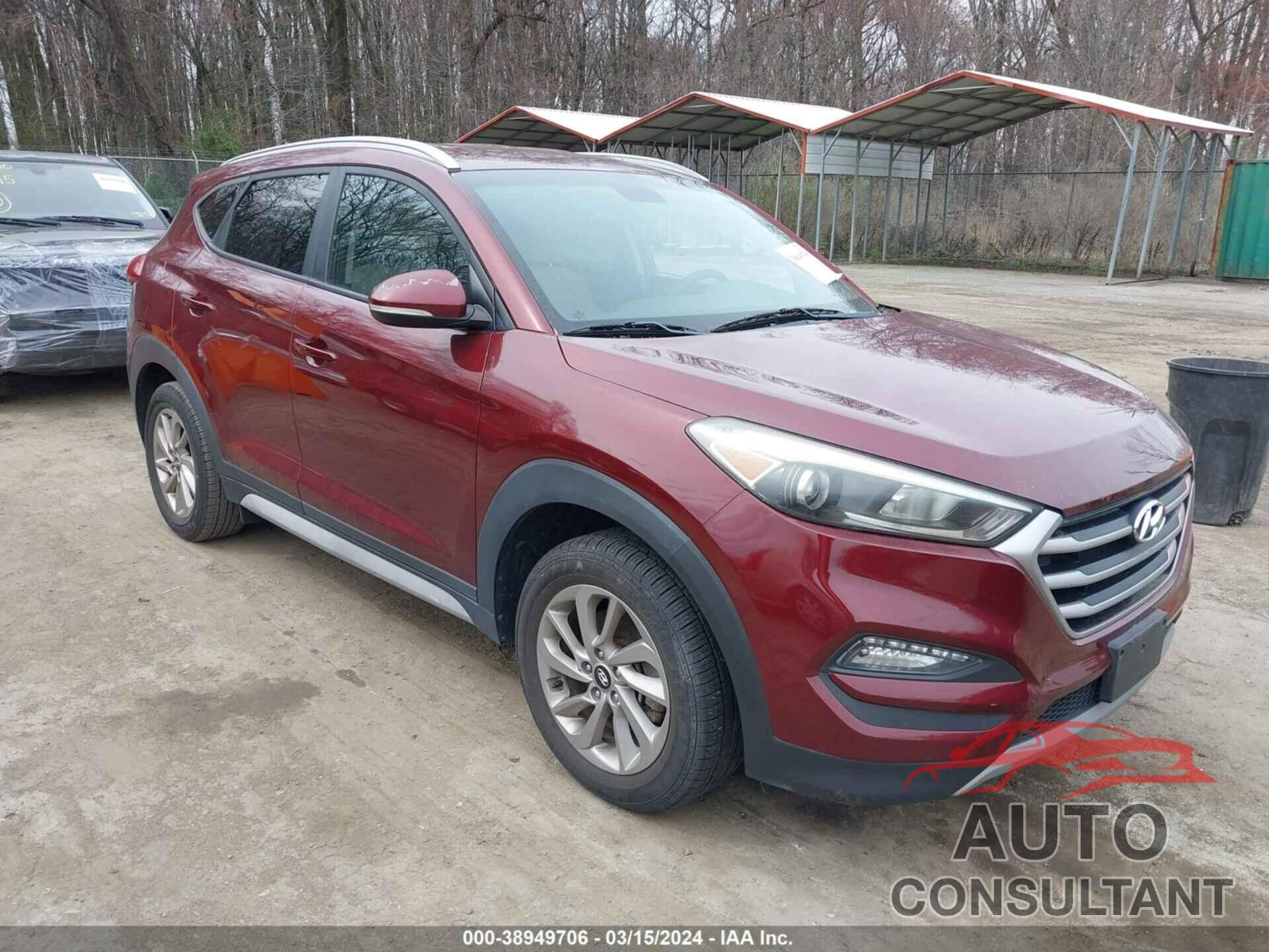 HYUNDAI TUCSON 2017 - KM8J3CA29HU428940