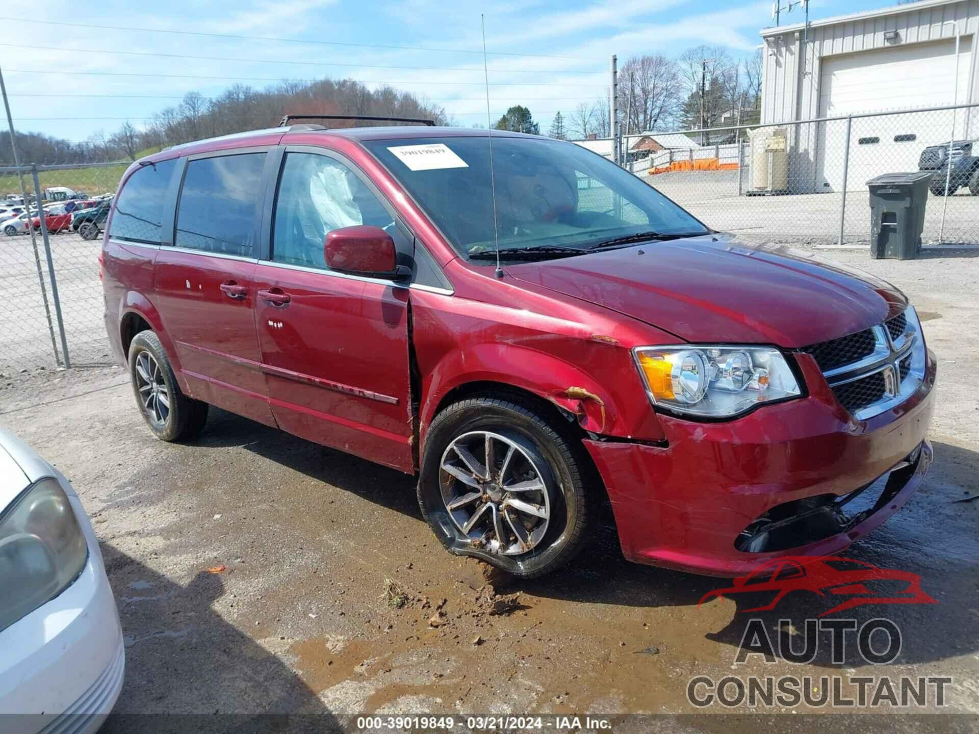 DODGE GRAND CARAVAN 2017 - 2C4RDGCG4HR847862