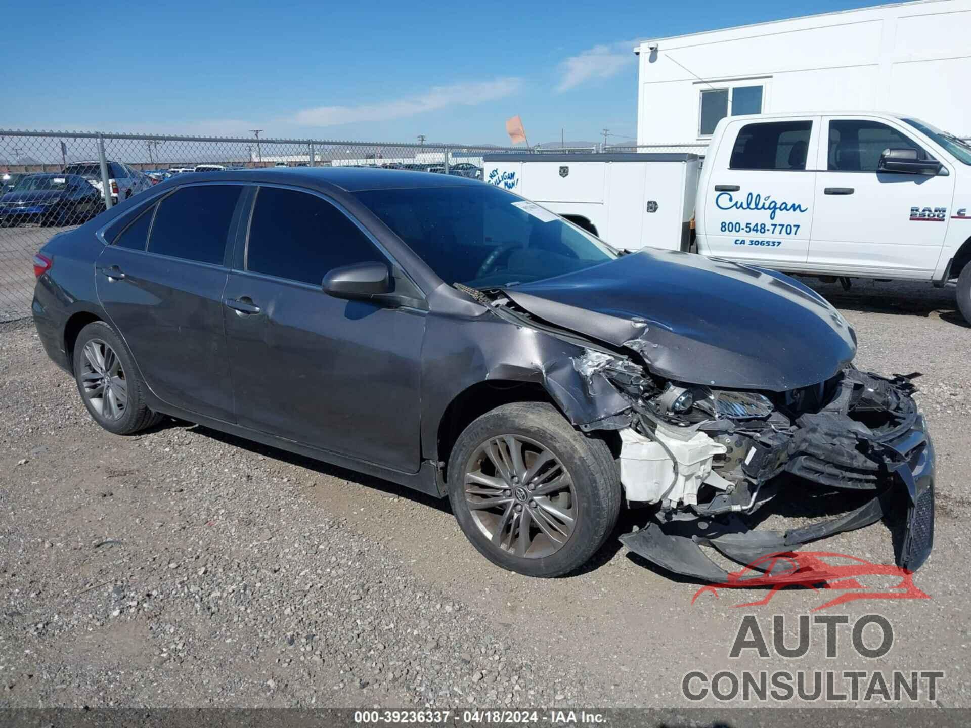 TOYOTA CAMRY 2016 - 4T1BF1FK8GU150751