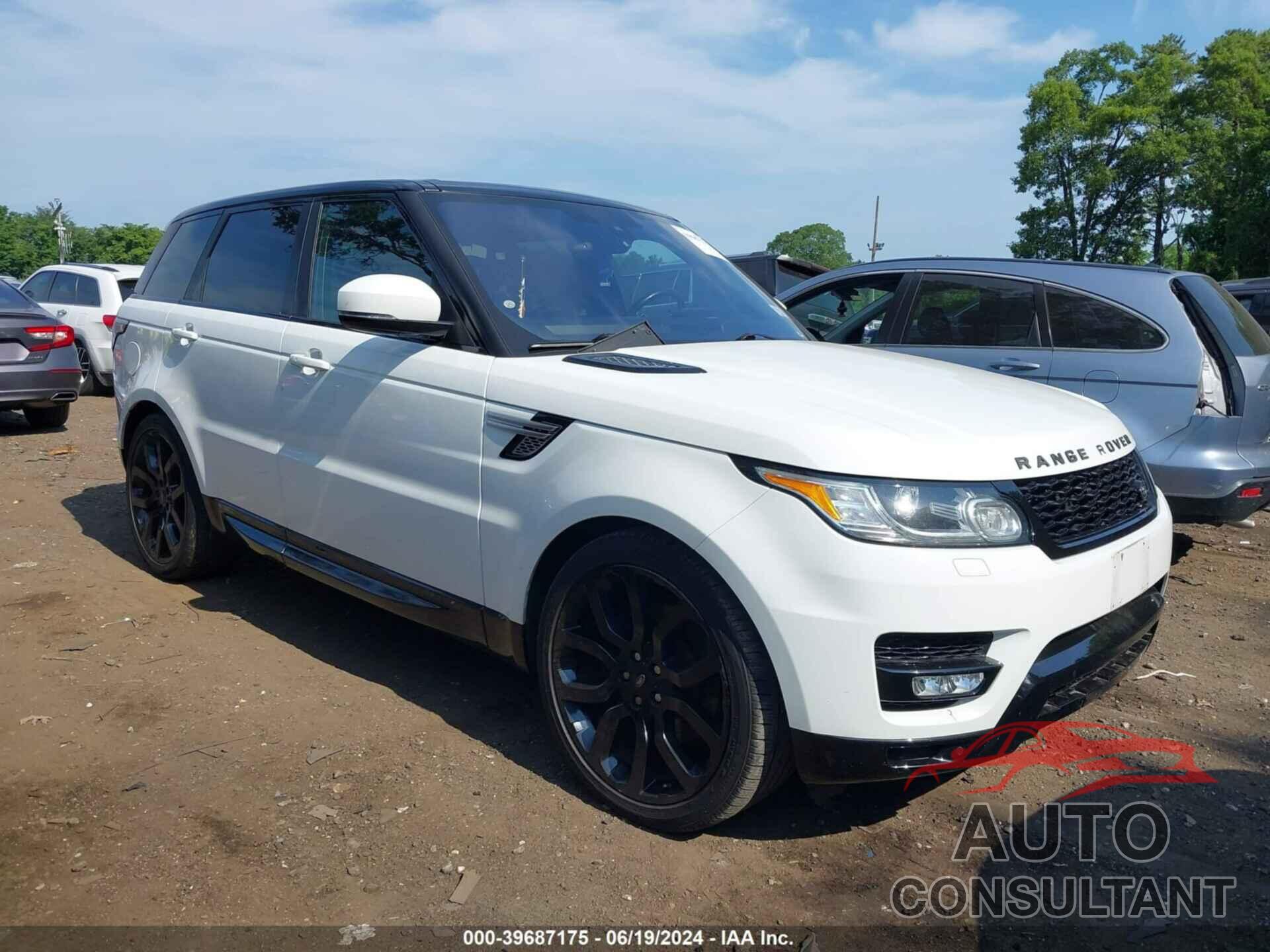LAND ROVER RANGE ROVER SPORT 2016 - SALWR2VF5GA634314