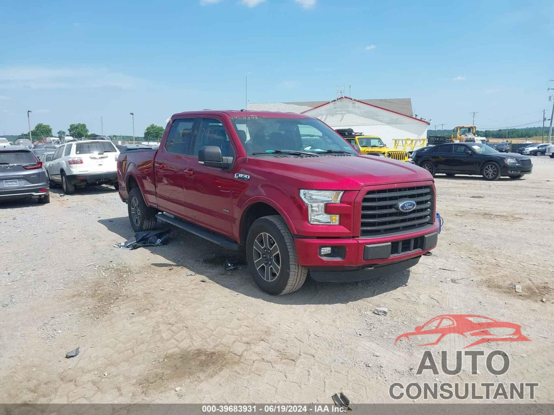 FORD F-150 2016 - 1FTFW1EG0GFD15652