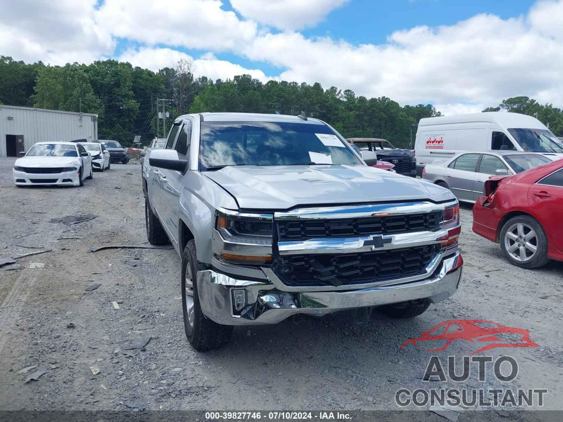 CHEVROLET SILVERADO 1500 2017 - 1GCVKREC1HZ181012