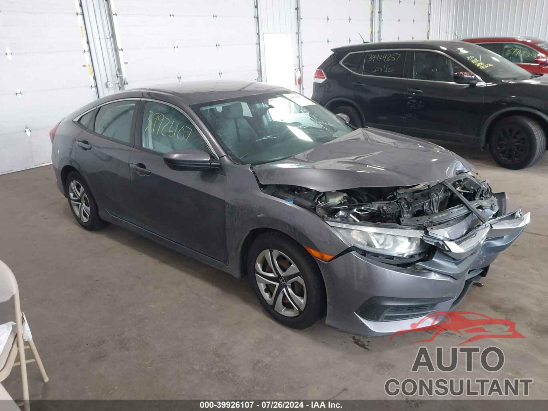 HONDA CIVIC 2017 - 19XFC2F54HE014079