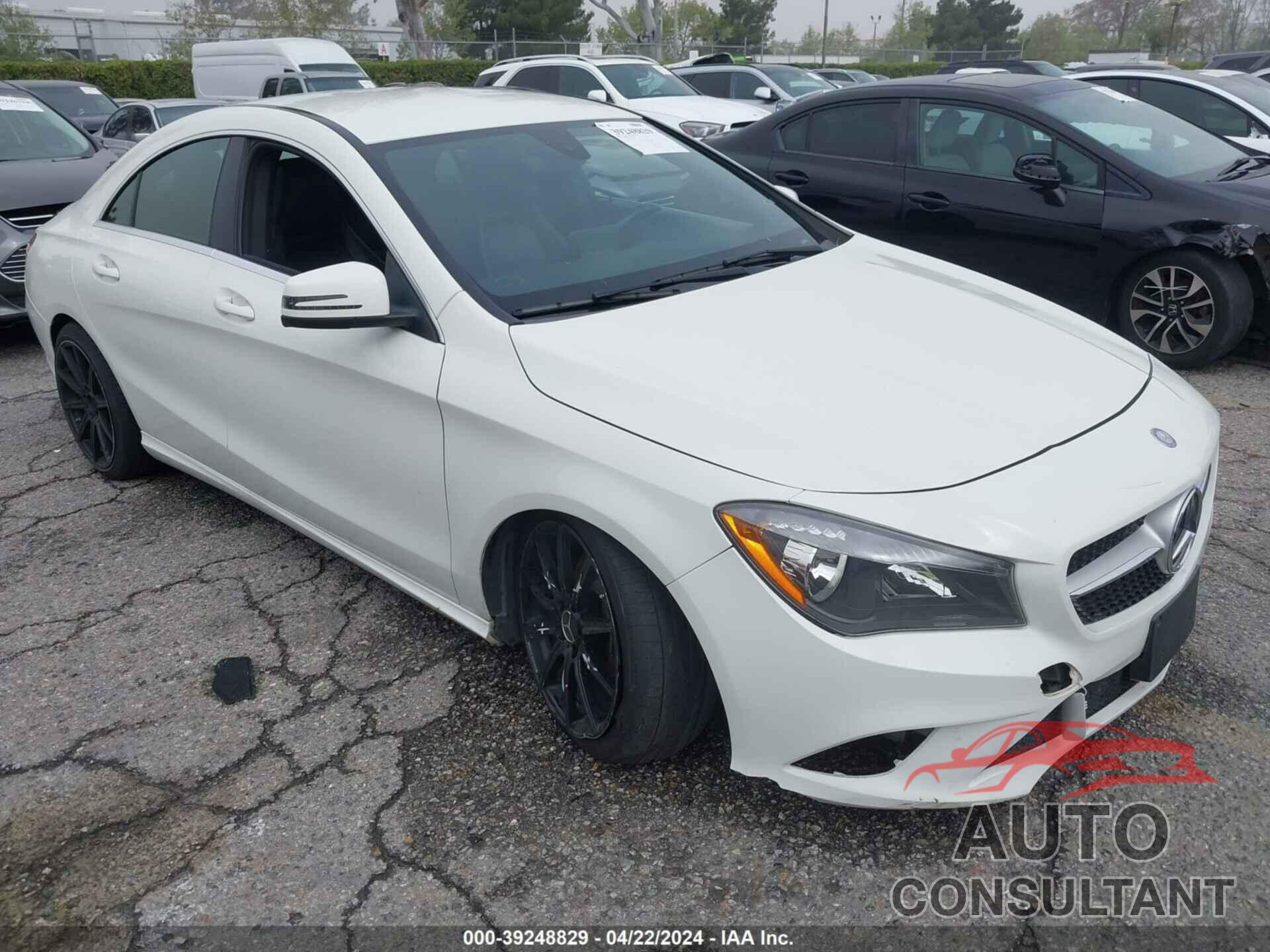 MERCEDES-BENZ CLA 250 2016 - WDDSJ4EB7GN292305