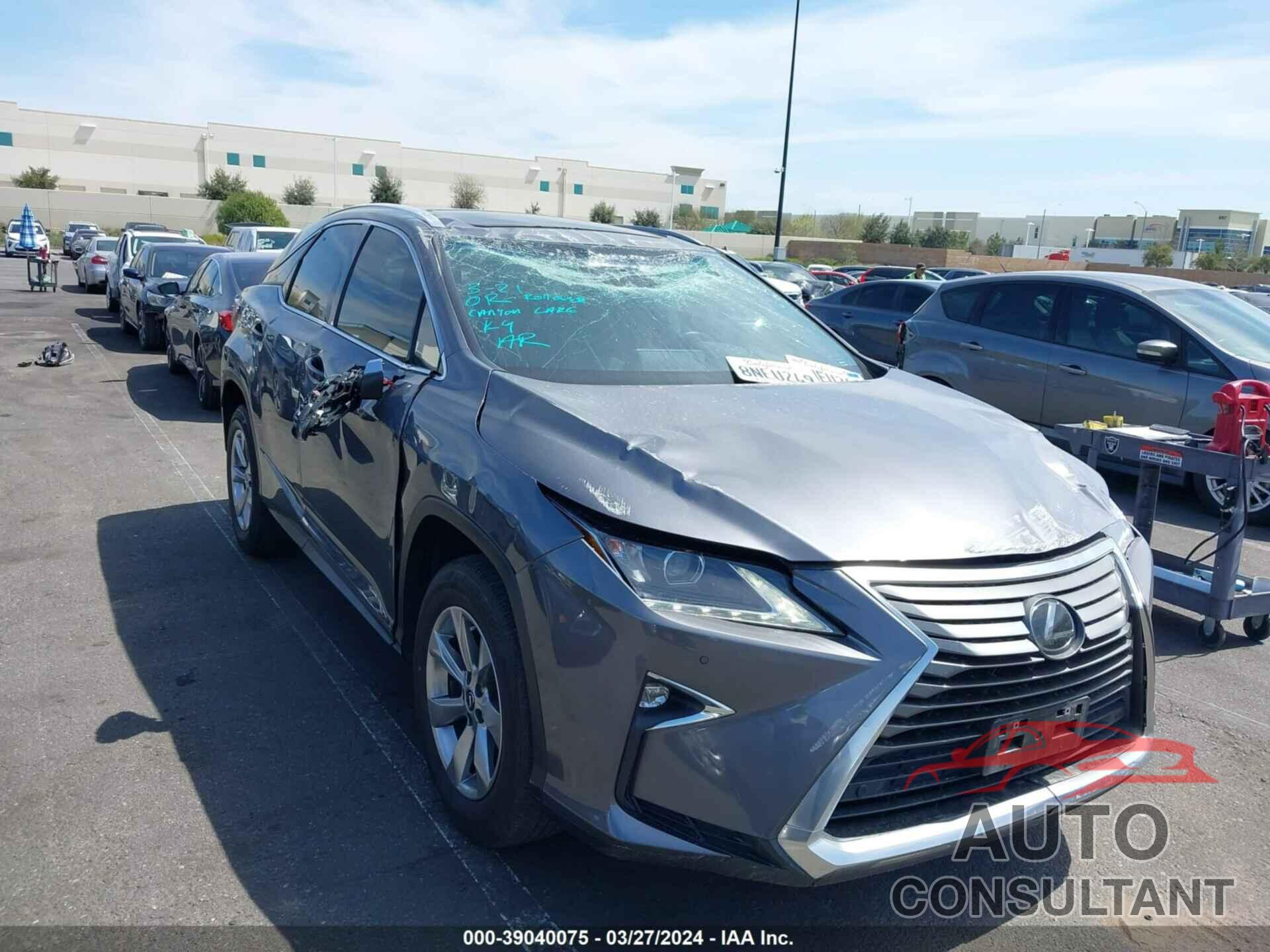 LEXUS RX 350 2019 - 2T2ZZMCA2KC147336